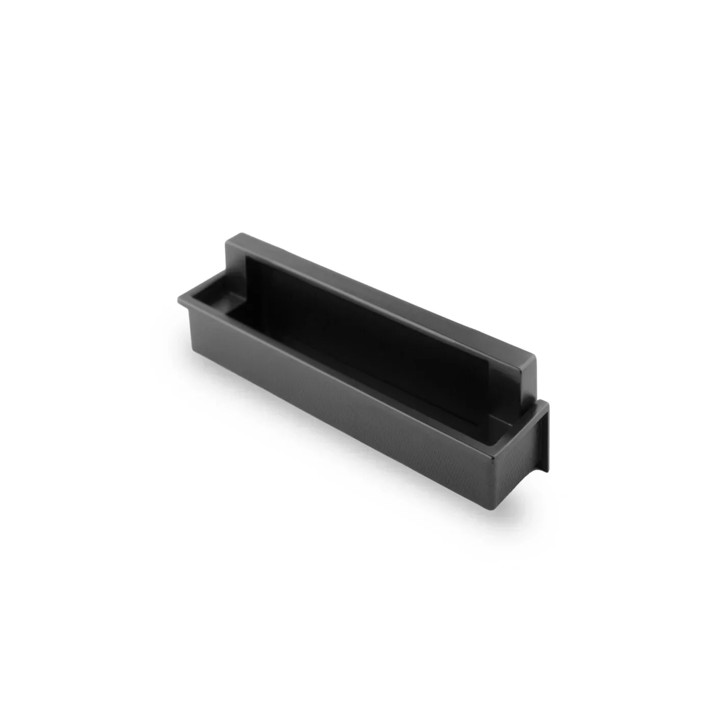 Mantara Concealed Slender Handle Z-0012 is a modern zinc handle in matte black , ideal for wardrobes and sliding doors.