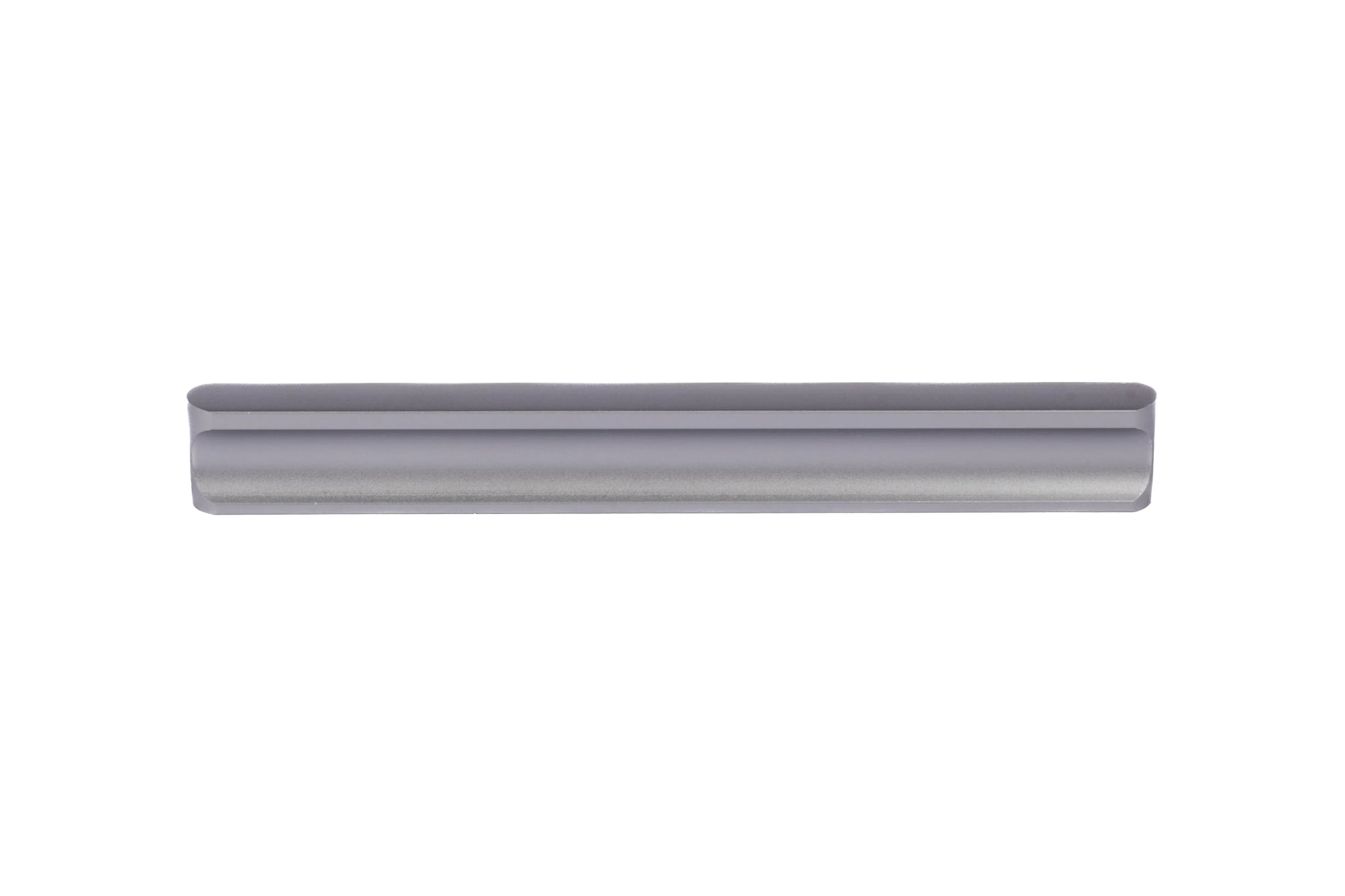 Adele handle AL-0016, grey aluminum, L306mm CC288mm, brushed finish, for kitchen & dresser drawers by Mantara
