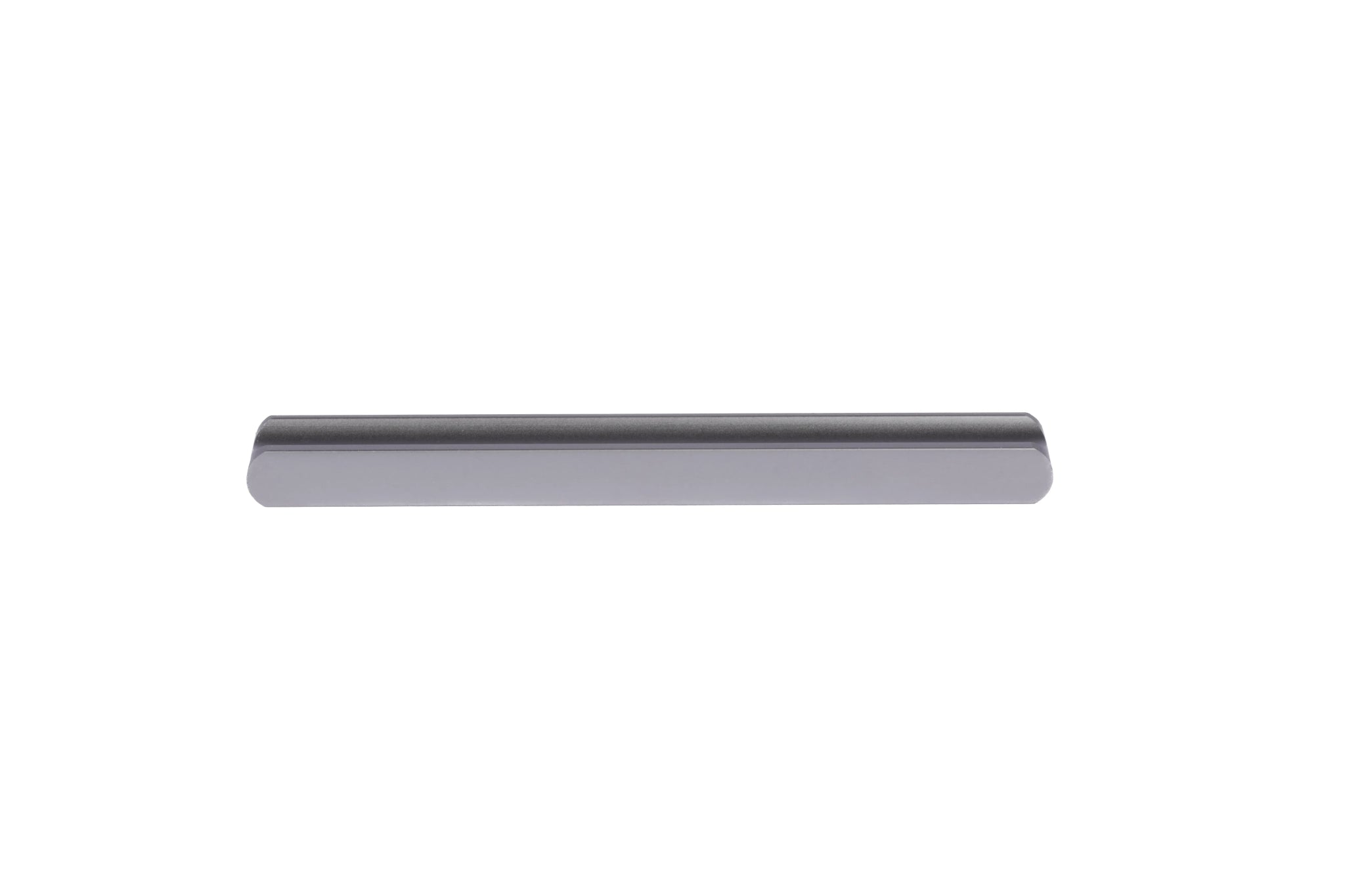 Adele handle AL-0016, grey aluminum, L115mm CC96mm, brushed finish, for kitchen drawers by Mantara
