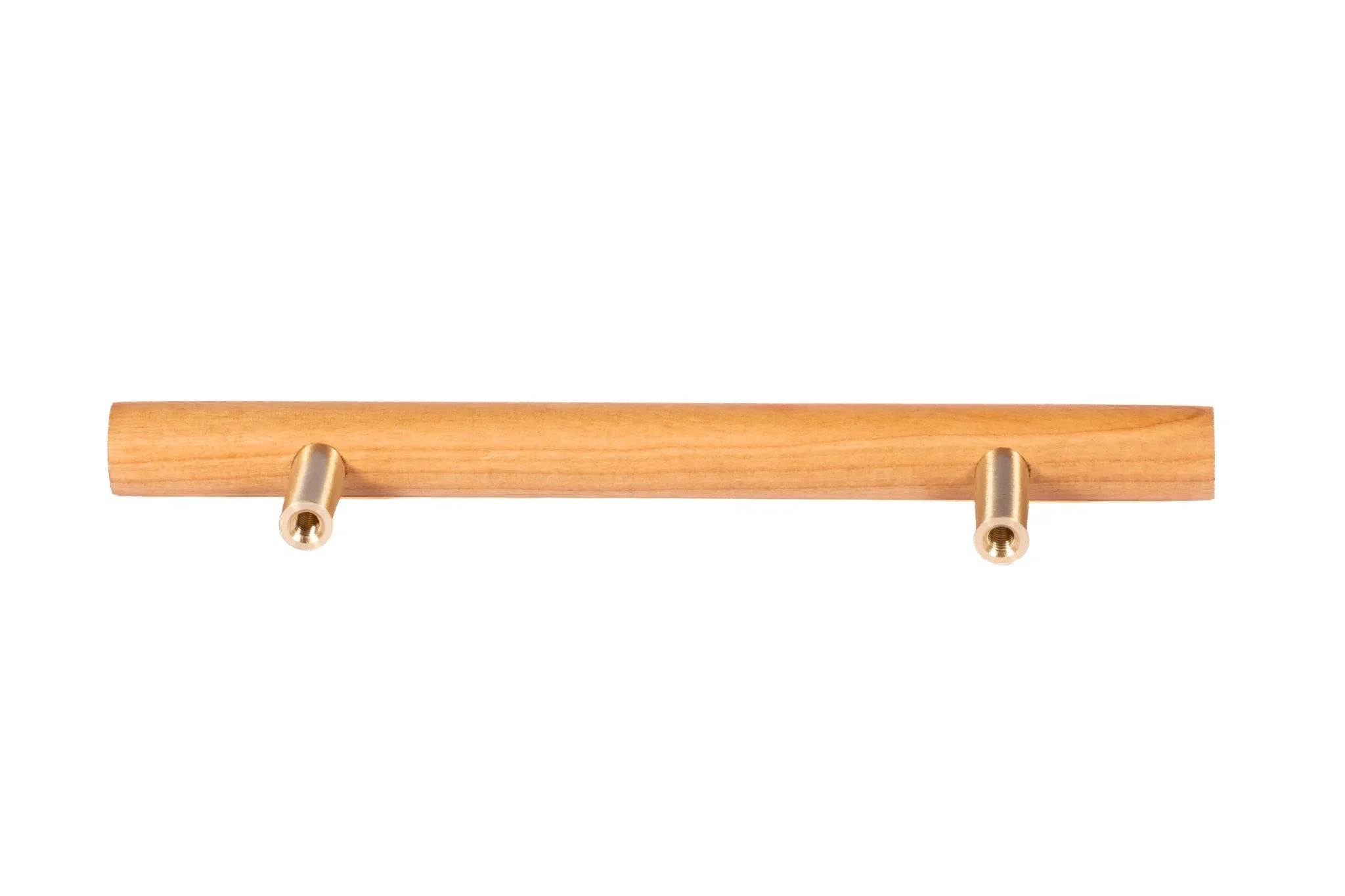 Modern wooden handle in brushed beech finish, perfect for cupboard handles, wood handle and cabinet handle. Mantara Alder Handle W-0023