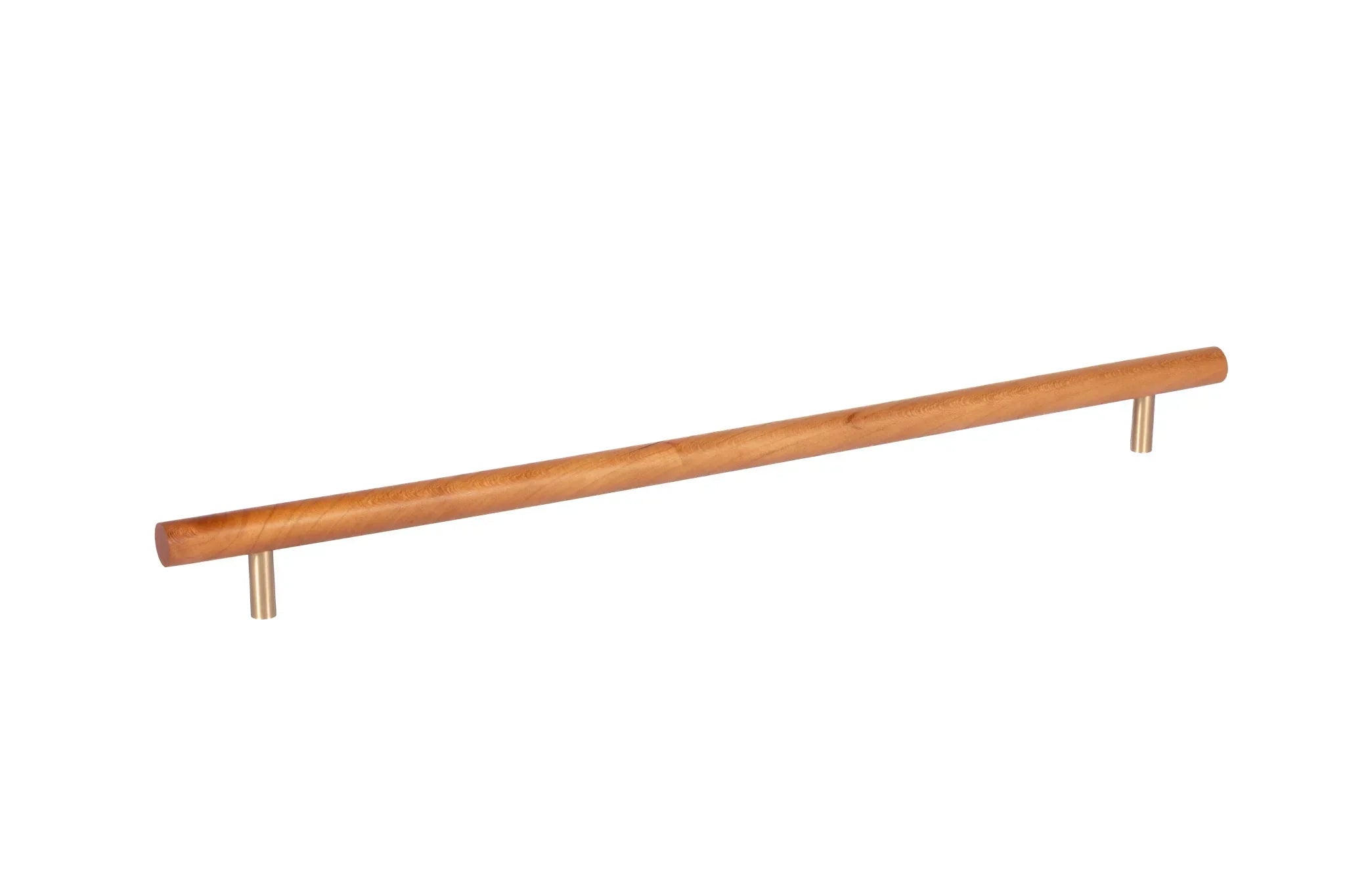 Modern wooden handle in brushed beech finish, perfect for cupboard handles, wood handle and cabinet handle. Mantara Alder Handle W-0023