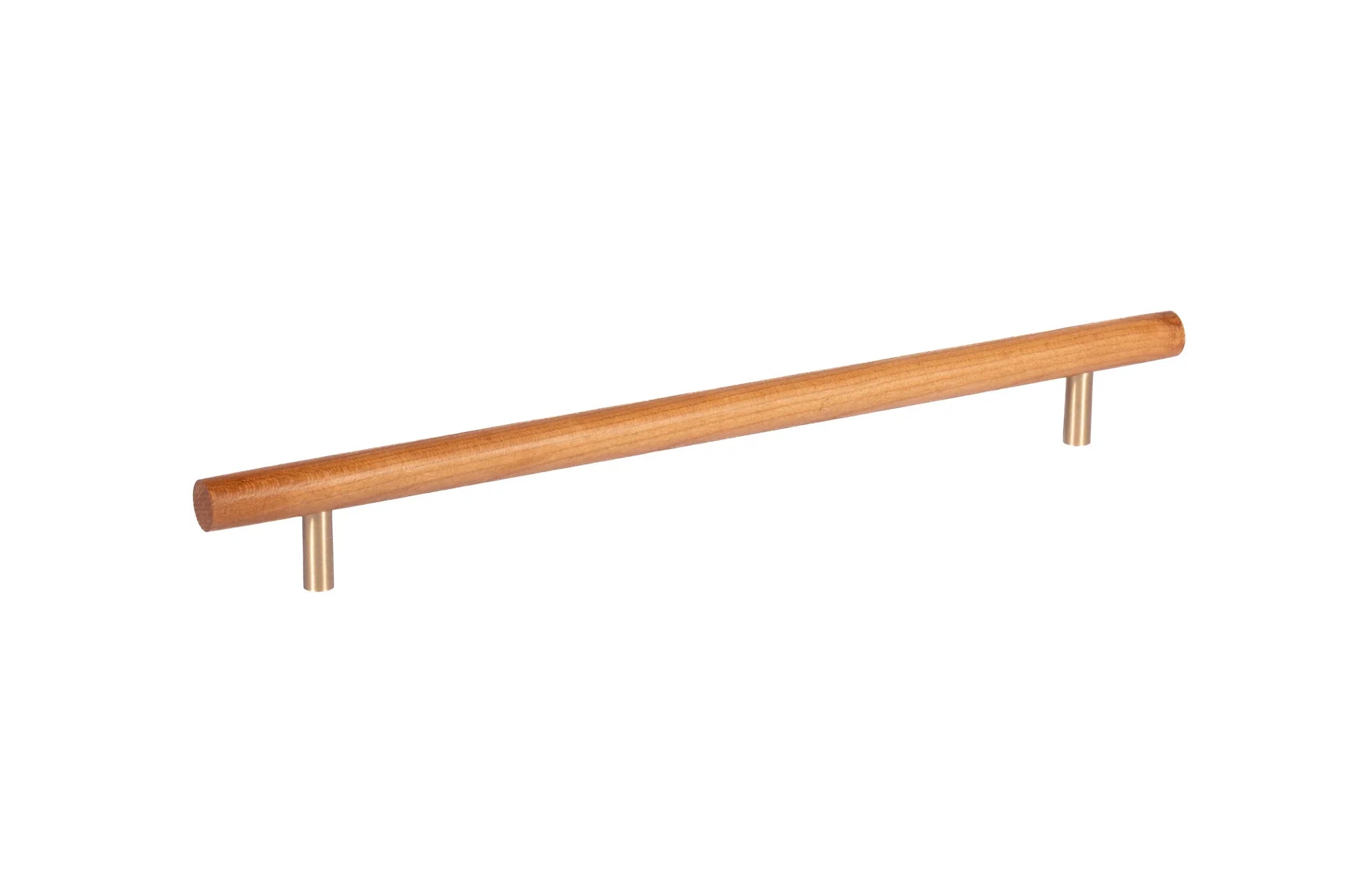 Modern wooden handle in brushed beech finish, perfect for cupboard handles, wood handle and cabinet handle. Mantara Alder Handle W-0023