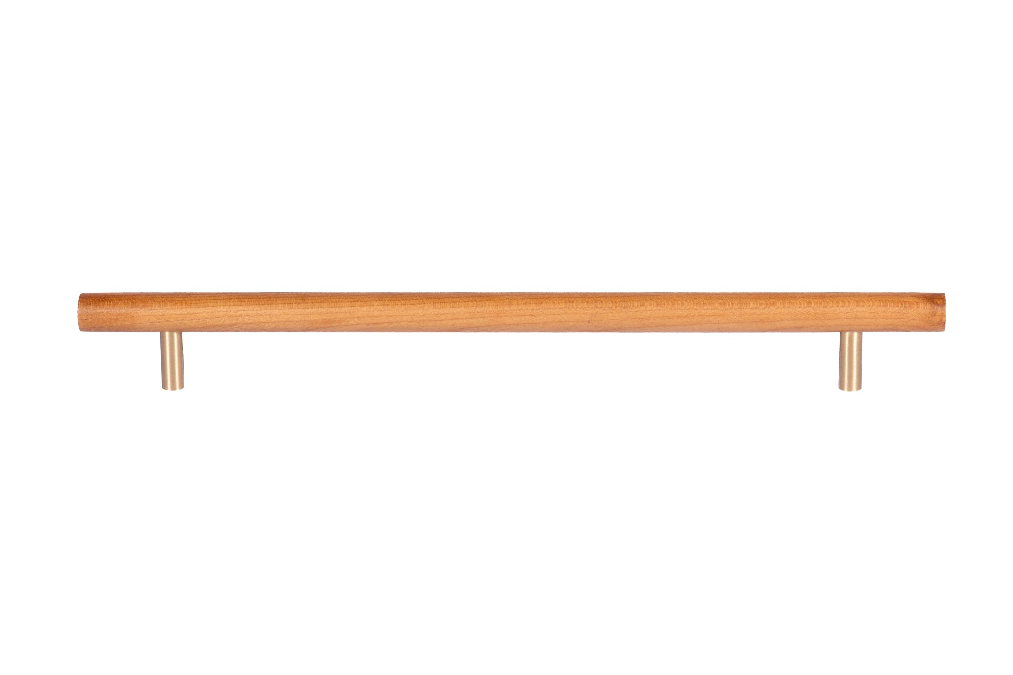 Mantara Alder Handle W-0023 is a modern wooden handle in brushed beech finish, ideal for kitchen drawers and dresser drawers.