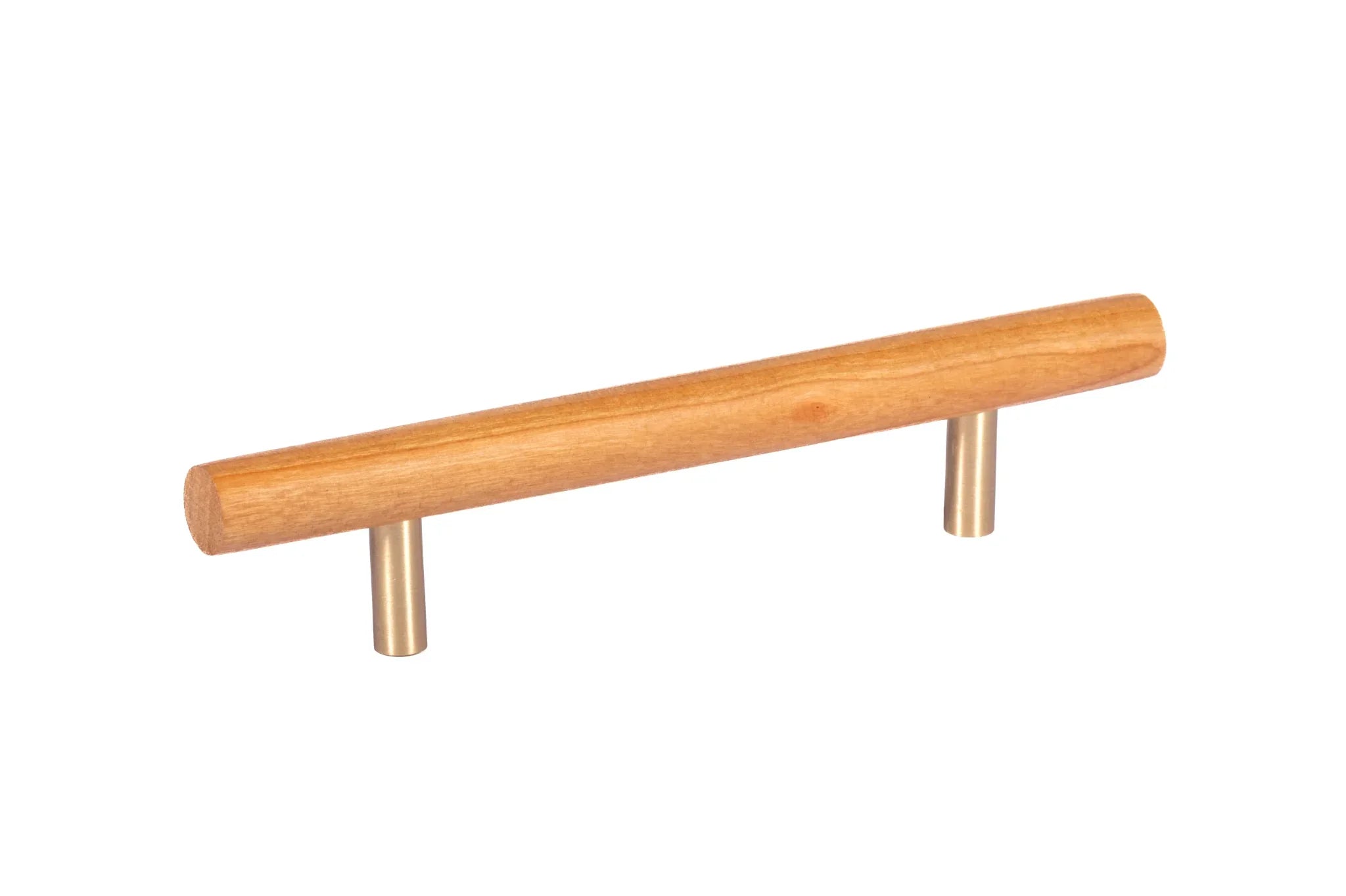 Modern wooden handle in brushed beech finish, perfect for cupboard handles, wood handle and cabinet handle. Mantara Alder Handle W-0023