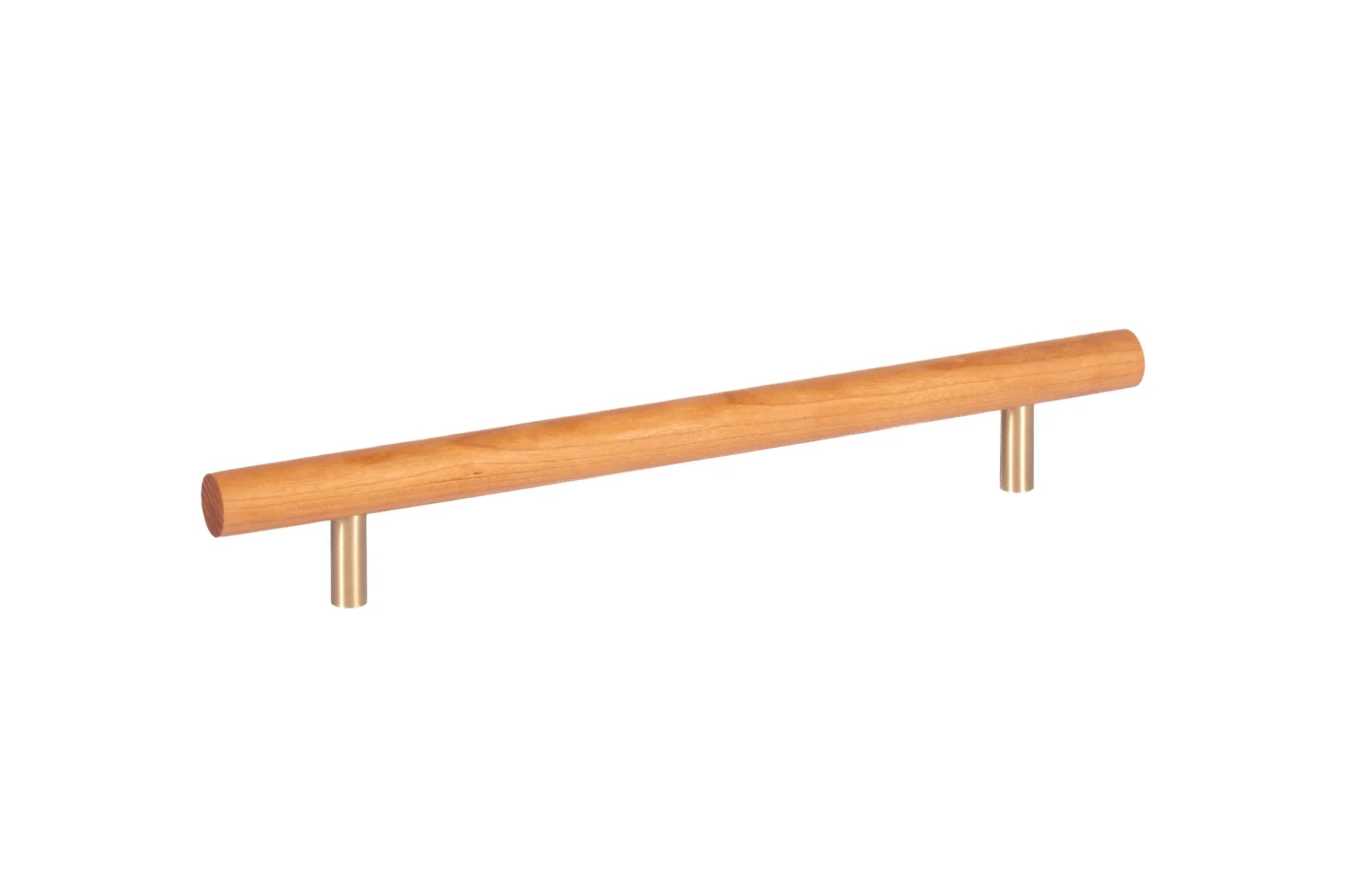 Modern wooden handle in brushed beech finish, perfect for cupboard handles, wood handle and cabinet handle. Mantara Alder Handle W-0023