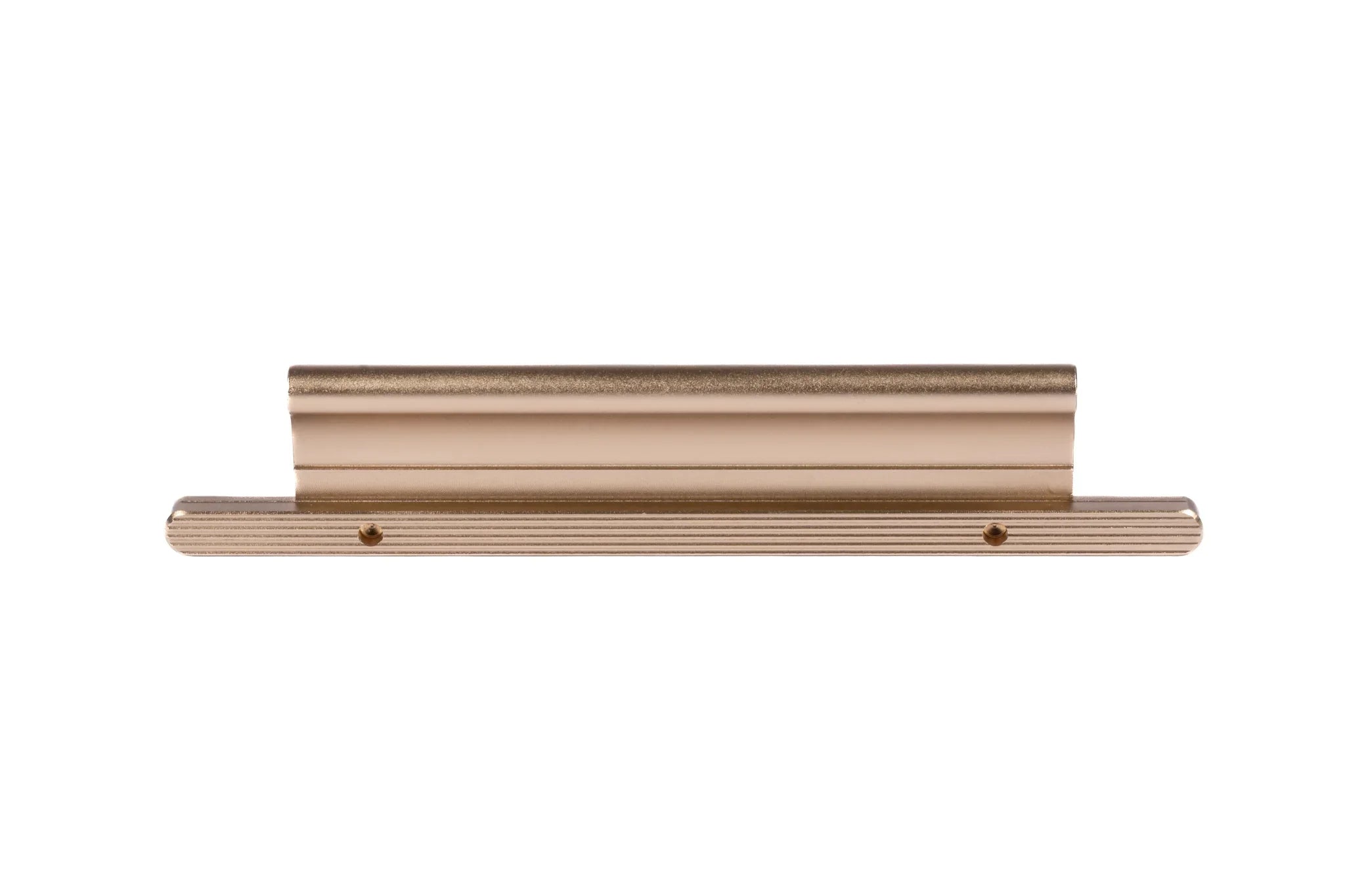 Cabinet handle, zinc alloy, brushed gold, Mantara, Ardent Handle, Z-0023 . works as concealed & sliding door brass handle.