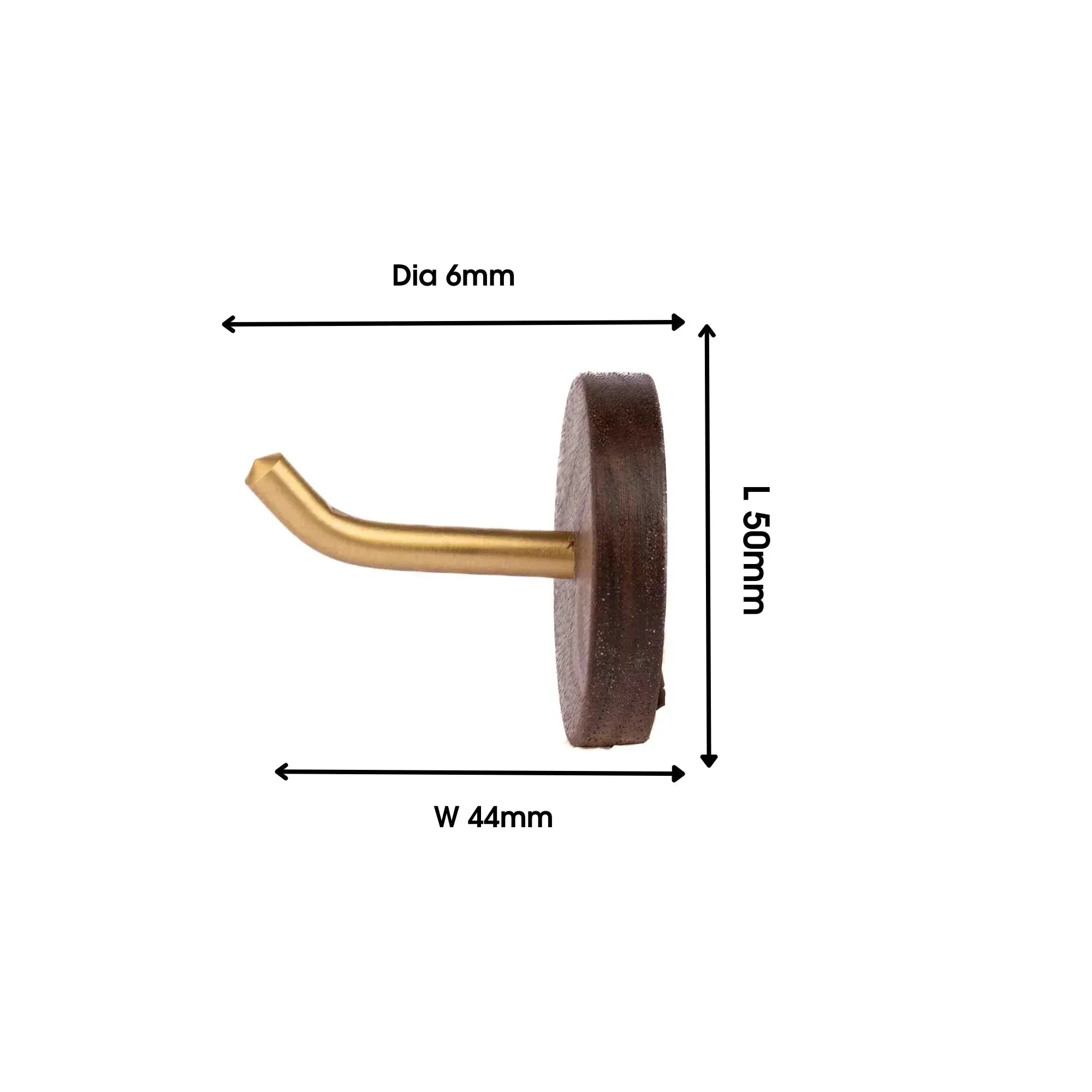 wooden wall hook, natural finish, Mantara Wooden Hook, W-0026 for wall hook, bathroom hook, hanger, kitchen hook by Mantara.