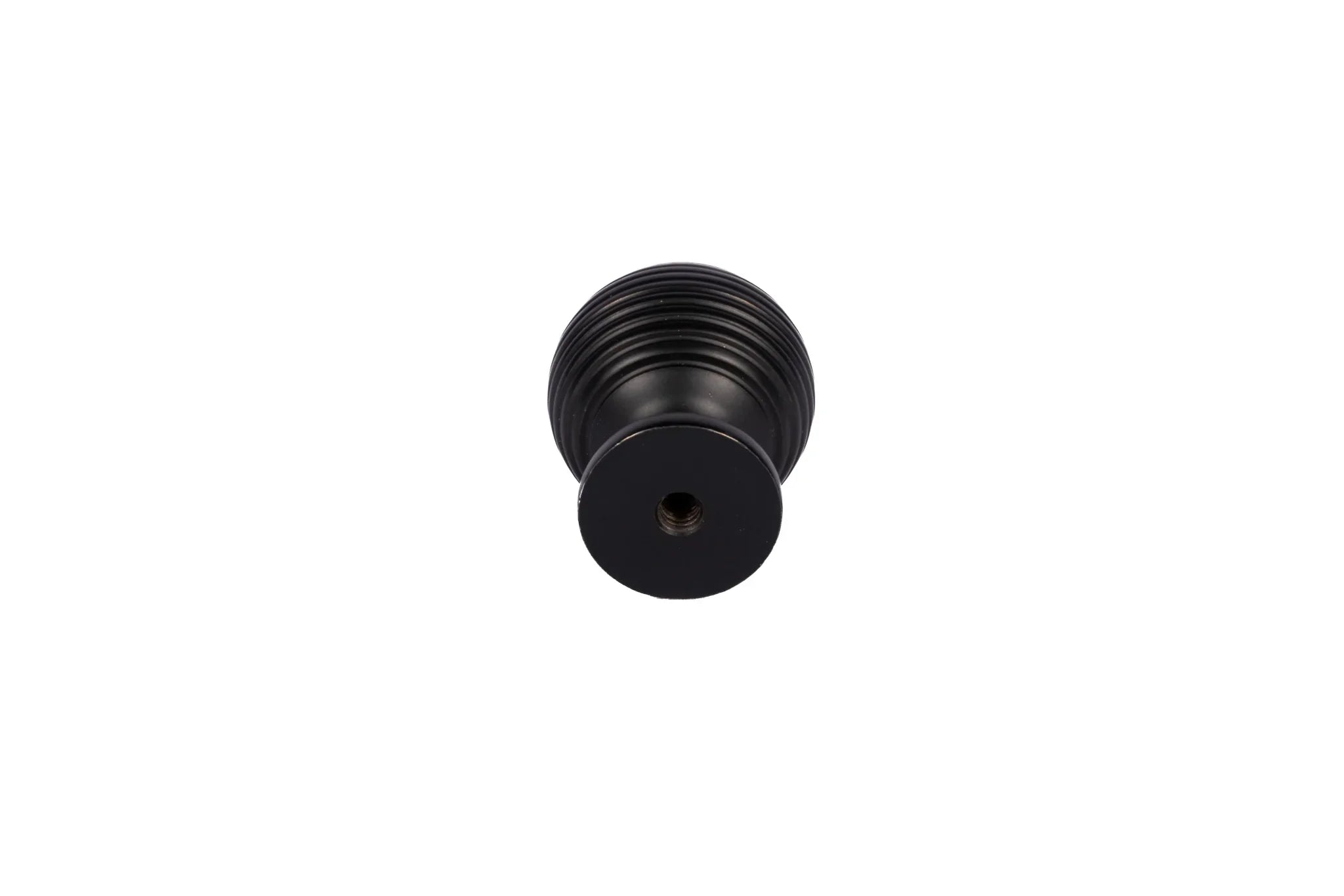Made from high-grade brass with a brushed finish Brass knob, black knob, luxury hardware knob. Mantara, Astral Knob, B-0002
