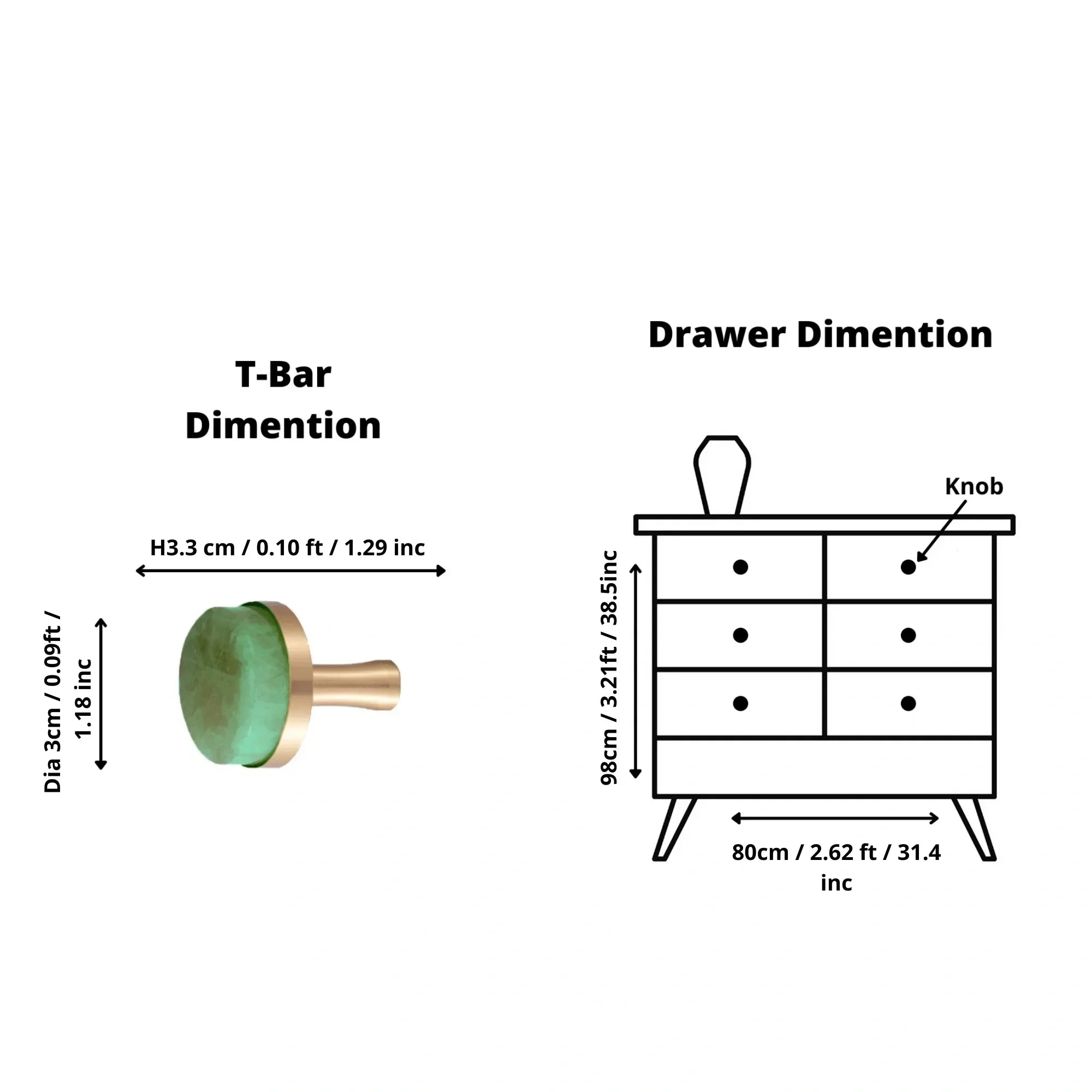 Ceramic round cabinet knob in green finish by Mantara, model Cloud Knob, Drawer knob with C-0003.