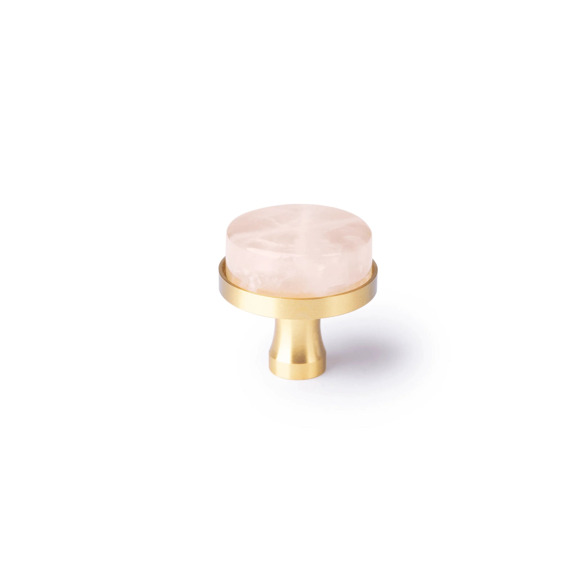 The Mantara C-0003 is a modern crystal knob in pink, ideal for cabinets, drawers & wardrobes.