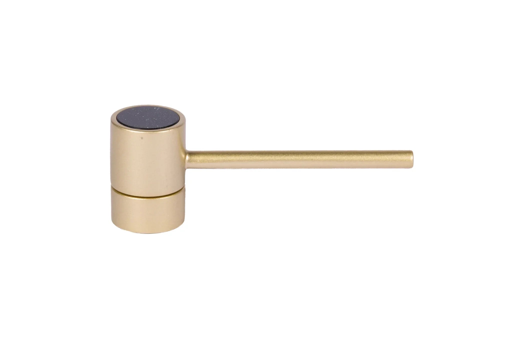 A brass door handle and knob. brushed gold finish by Mantara B-0108 Buy door knob and handle, buy knobs online.