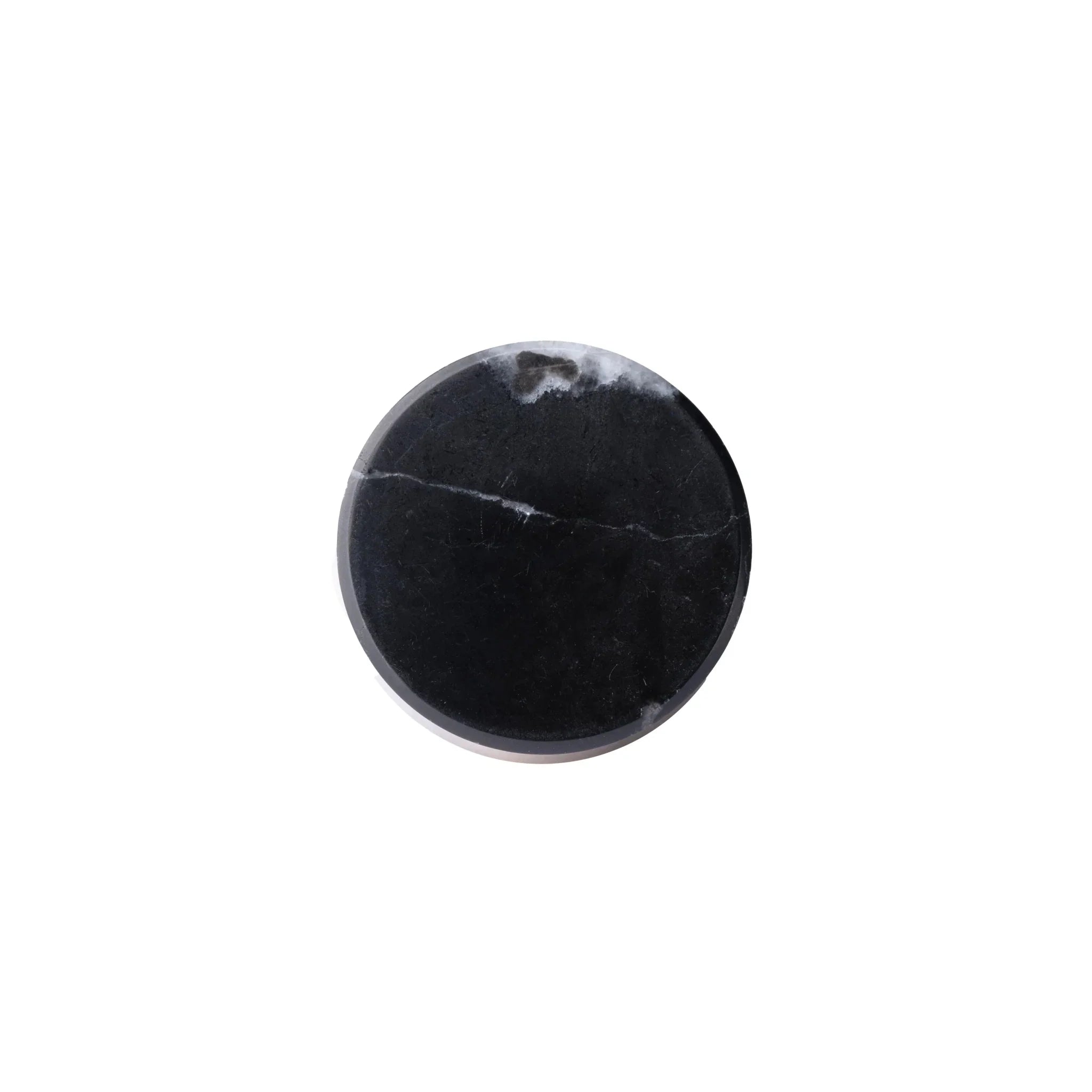 Marble and brass round knob in green finish by Mantara M-0003, Suitable for door knob, cabinet knob, Kitchen, Bathroom knob.