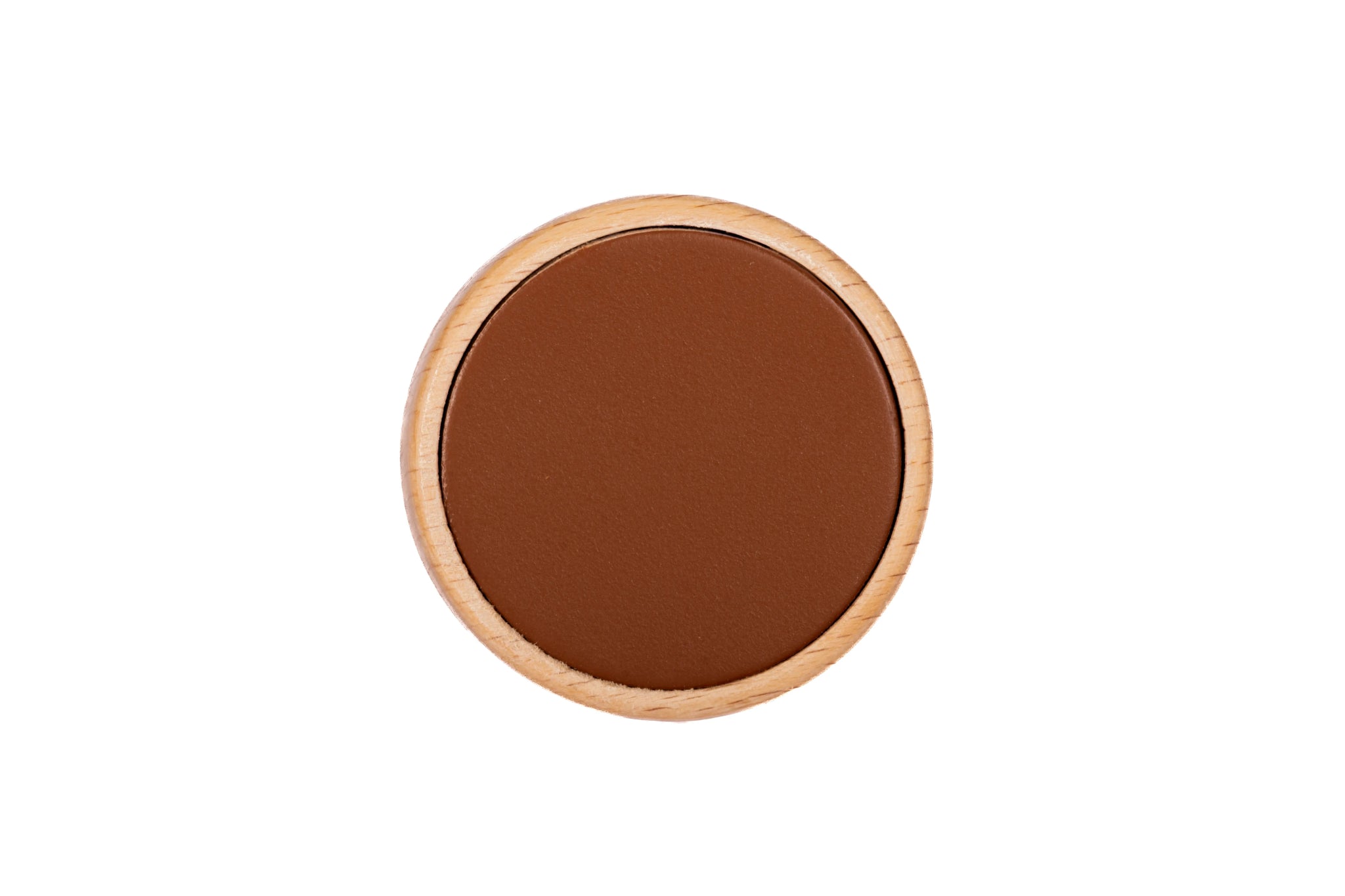 Mantara Birchwood Knob W-0040 is a modern wood knob in beech ideal for kitchen or dresser drawers.