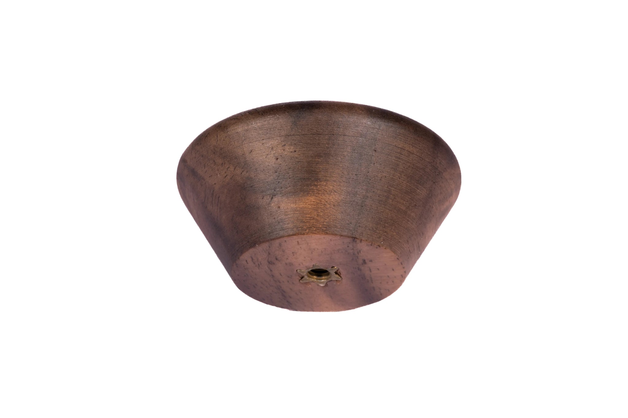 Mantara Briar Knob W-0037 is a modern wooden knob in walnut finish, ideal for kitchen and dresser drawers.