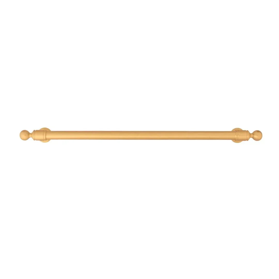 The Mantara B-0127 Caelum Handle is a modern brass handle in bronze and gold, perfect for kitchen drawers, cabinets, and furniture.