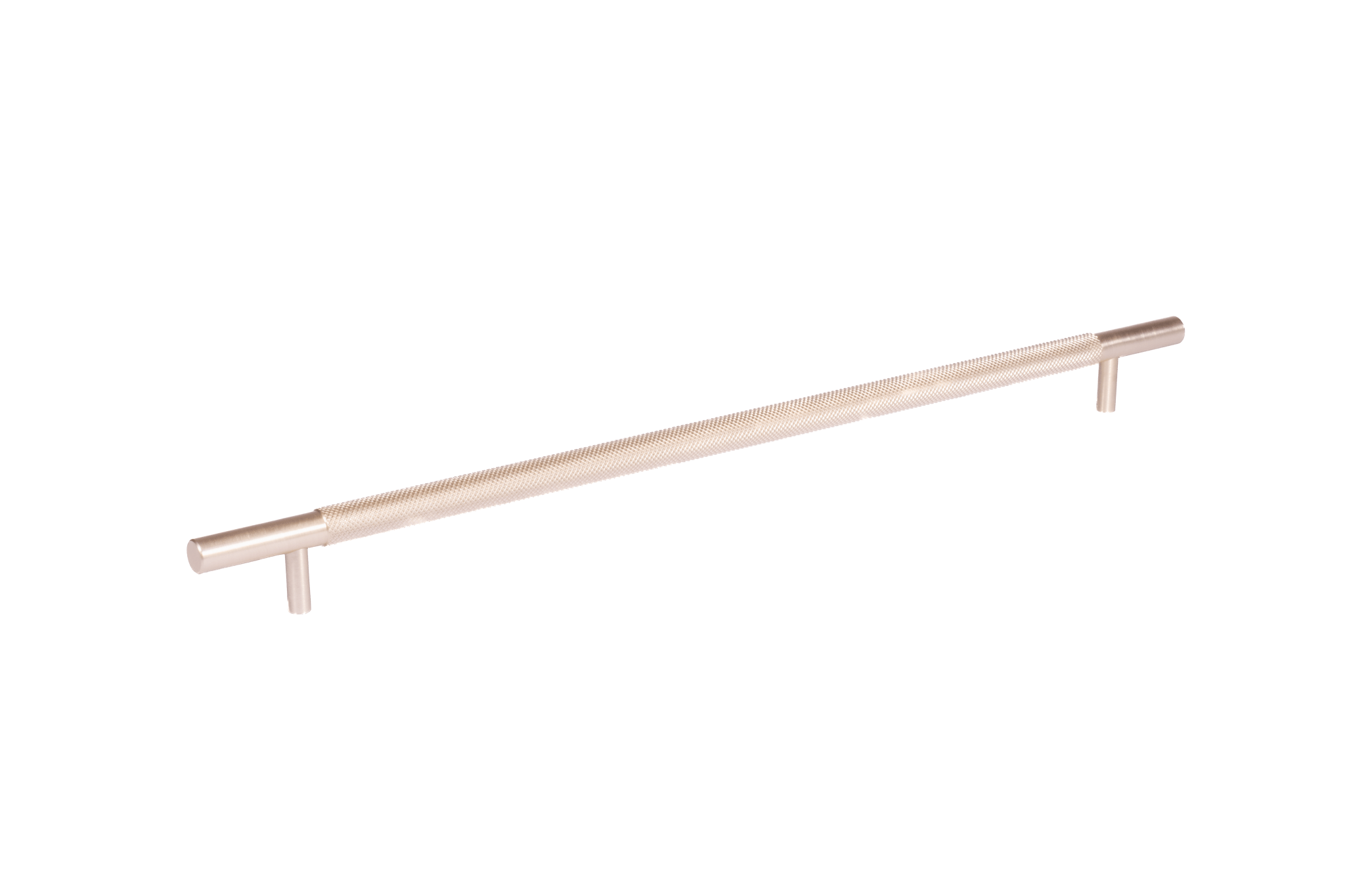 Caro handle AL-0018, gold aluminum, L385mm CC320mm, brushed finish, for kitchens & cupboards by Mantara