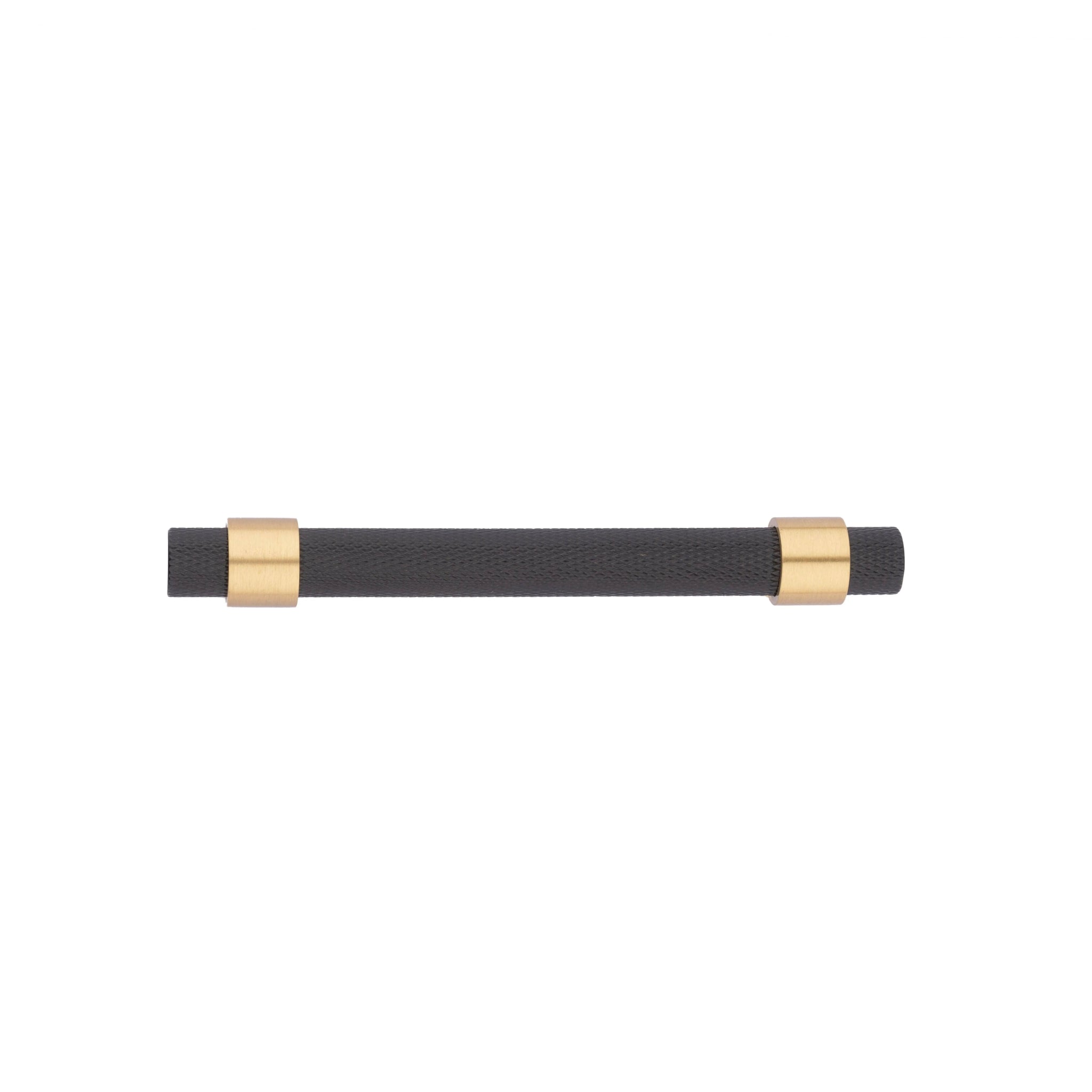 B-0064 Cleo T-Bar handle in brushed brass, sizes 50mm, 130mm, 160mm, 190mm & 224mm, for kitchen cabinets, wardrobes, and drawers by Mantara.