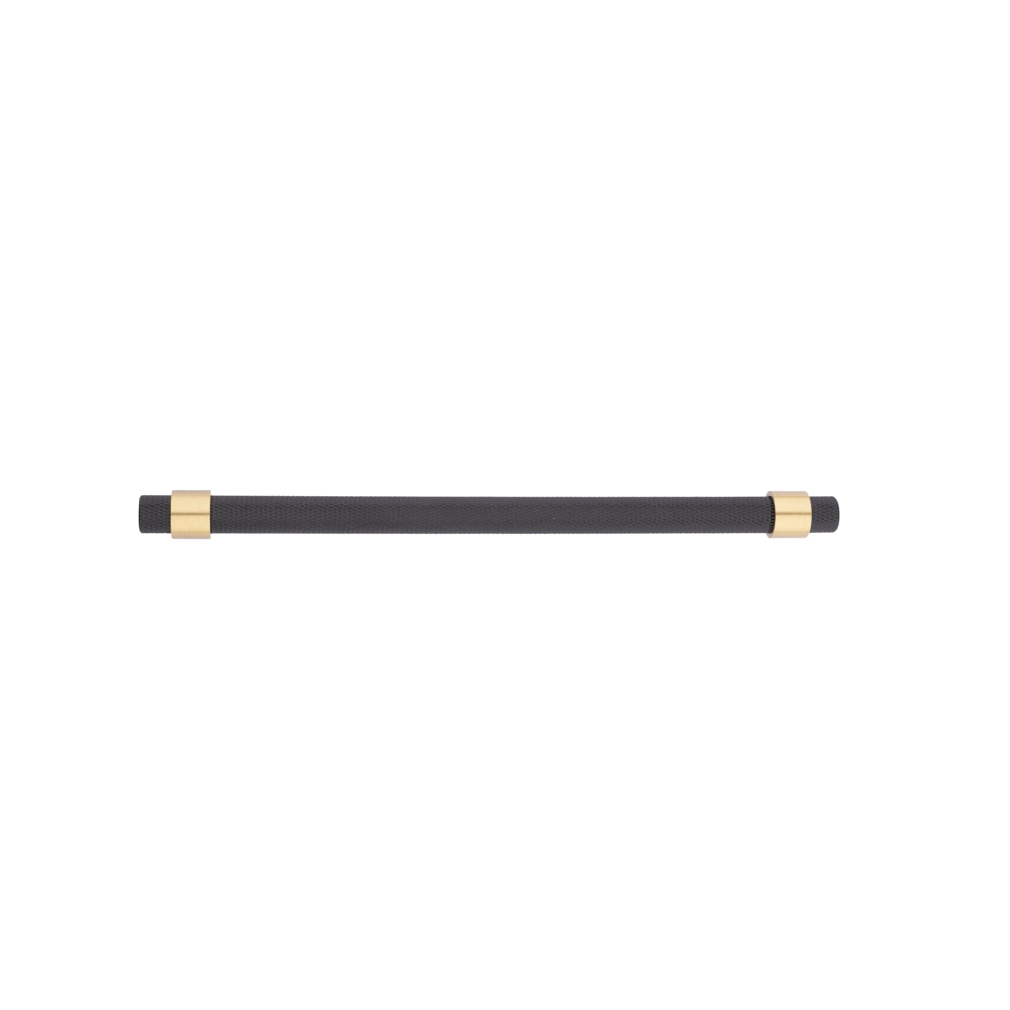 B-0064 Cleo T-Bar handle in brushed brass, sizes 50mm, 130mm, 160mm, 190mm & 224mm, for kitchen cabinets, wardrobes, and drawers by Mantara.