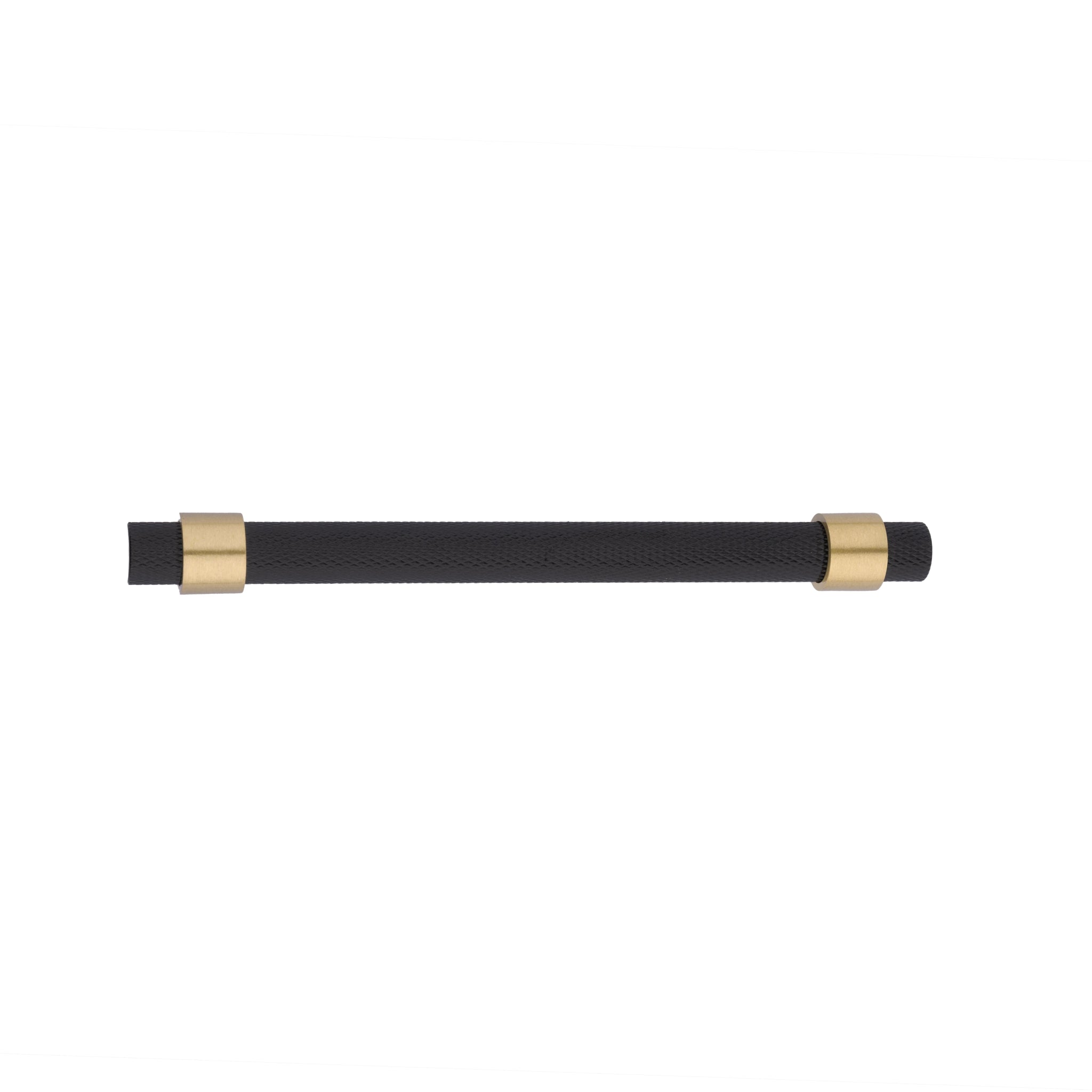 B-0064 Cleo T-Bar handle in brushed brass, sizes 50mm, 130mm, 160mm, 190mm & 224mm, for kitchen cabinets, wardrobes, and drawers by Mantara.