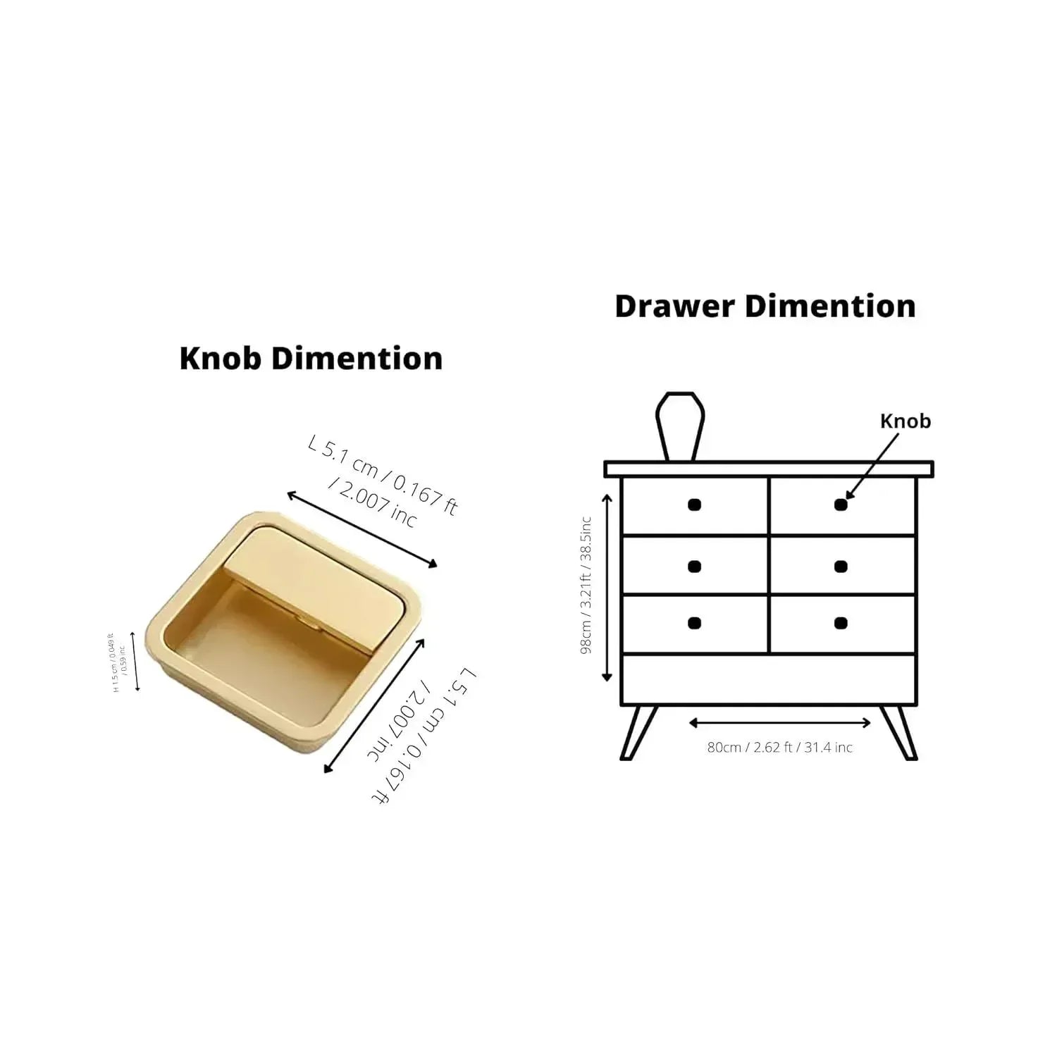 Mantara Concealed Square Handle Z-0011 is a modern zinc handle in matte gold, ideal for sliding doors and furniture.