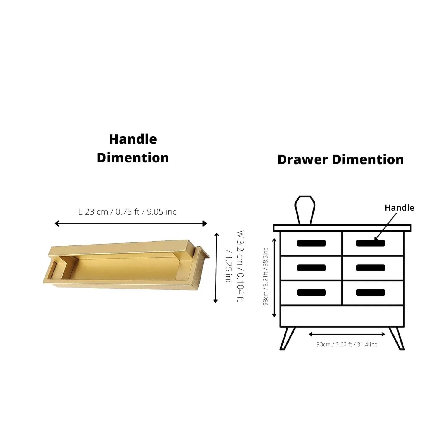 Mantara Concealed Slender Handle Z-0012 is a modern zinc handle in matte gold, ideal for wardrobes and sliding doors.