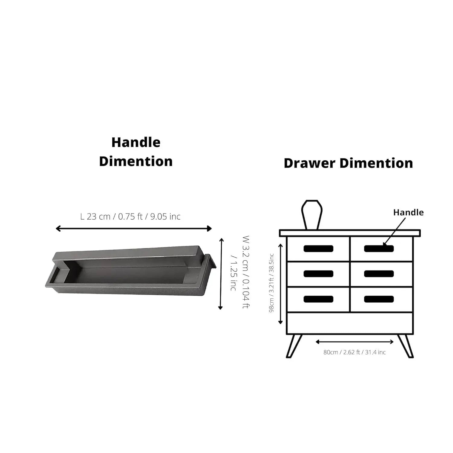 Mantara Concealed Slender Handle Z-0012 is a modern zinc handle in matte black , ideal for wardrobes and sliding doors.