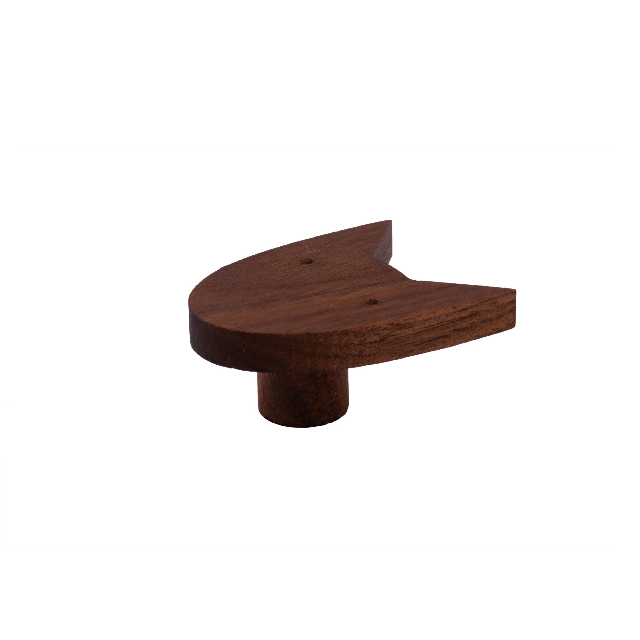 Mantara Dog Knob W-0024 is a modern walnut wooden knob/hook, ideal for kids’ rooms, drawers, and wardrobes.