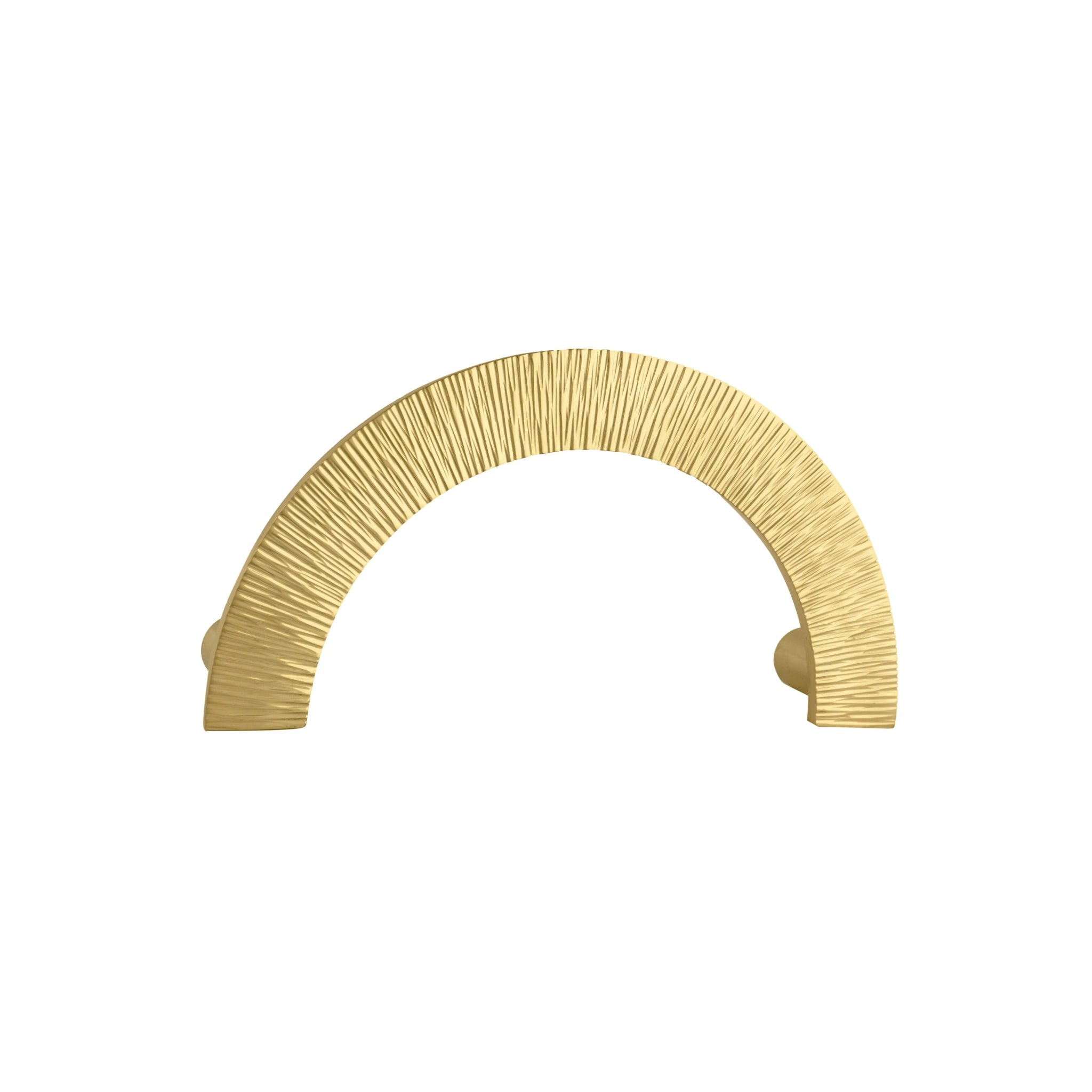Mantara Eclipse Handle B-0103 is a modern polished brass handle in gold, perfect for doors, wardrobes, and drawers.