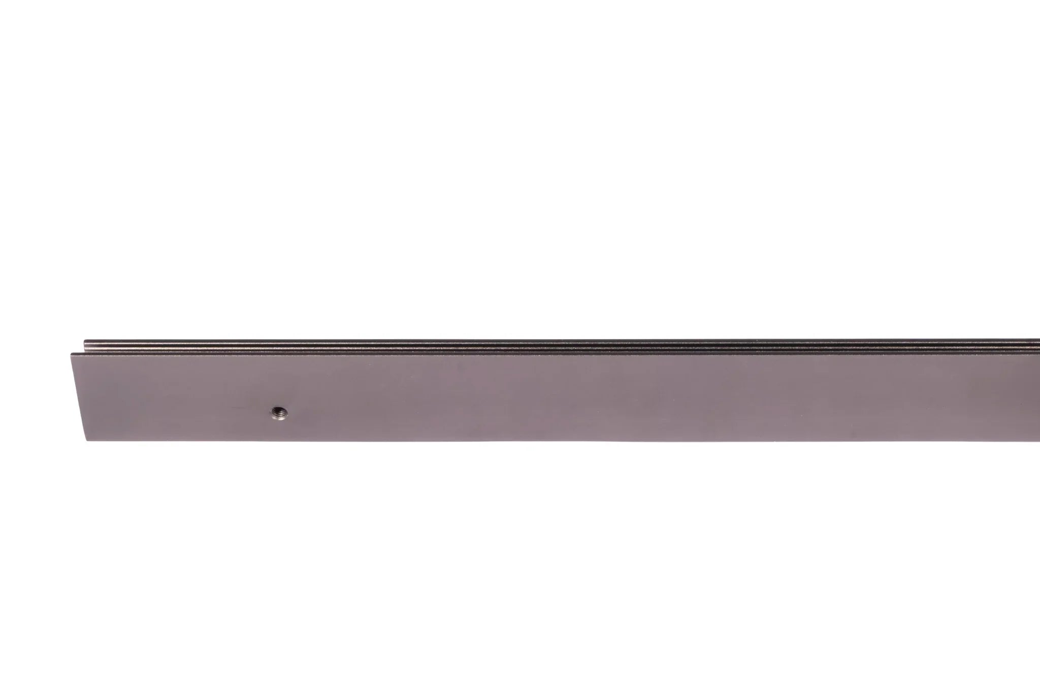 The Mantara AL-0009 Elara Handle is a modern aluminium handle in grey with a brushed finish, perfect for kitchens and cabinets.