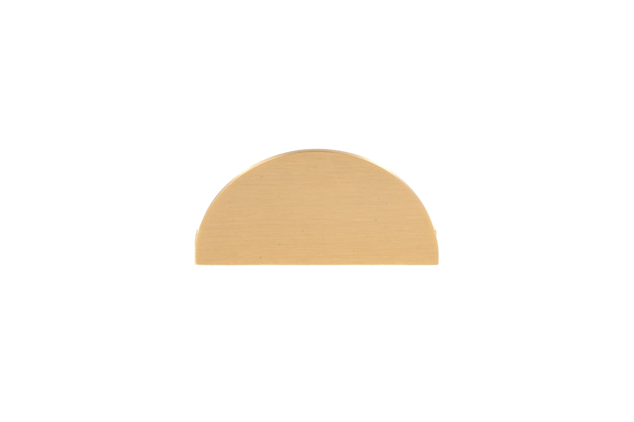 The Eliza Handle by Mantara B-0114 is a modern brushed brass handle in gold, ideal for drawers and cabinets.