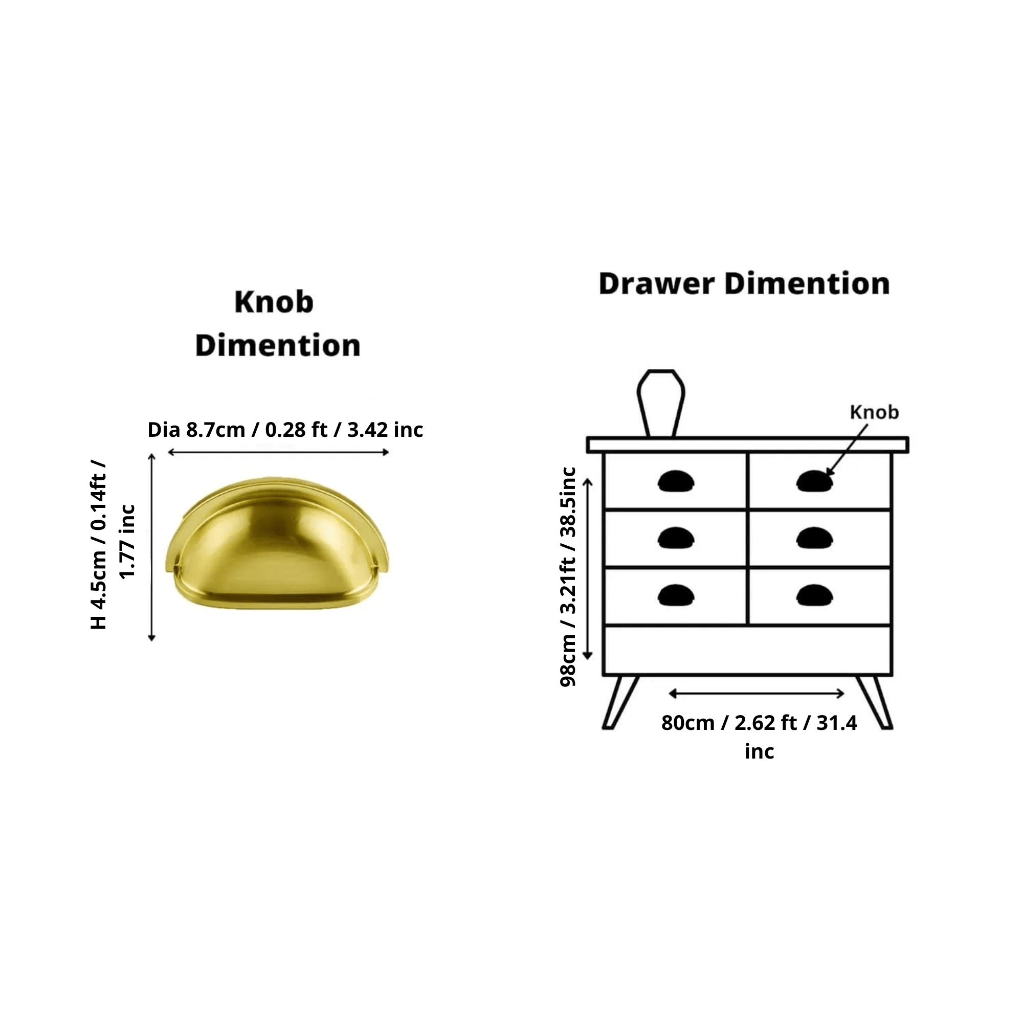 Exedra Pull Knob