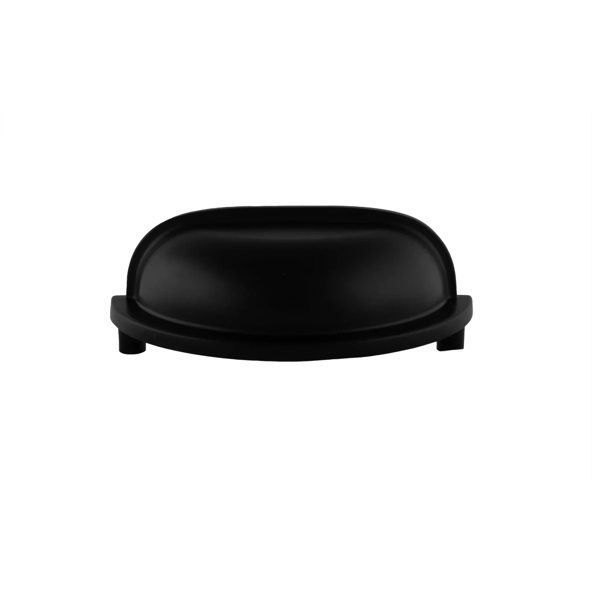 Mantara Exedra Pull Knob Matte Z-0003 is a modern zinc alloy knob in black, ideal for furniture and drawers.