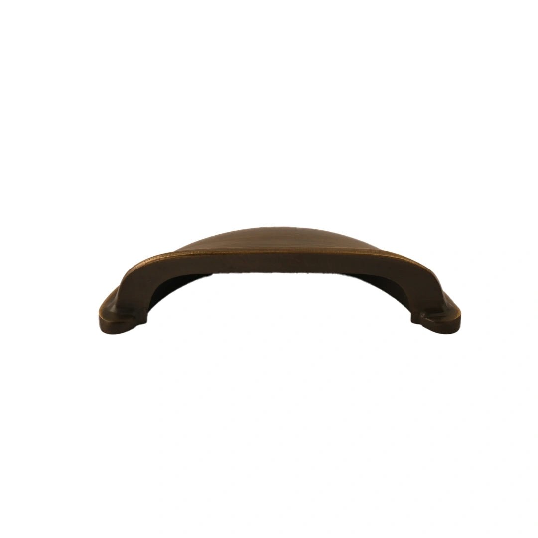 Mantara Exedra Pull Knob Mattte Z-0003 is a modern zinc alloy knob in bronze, ideal for furniture and drawers.