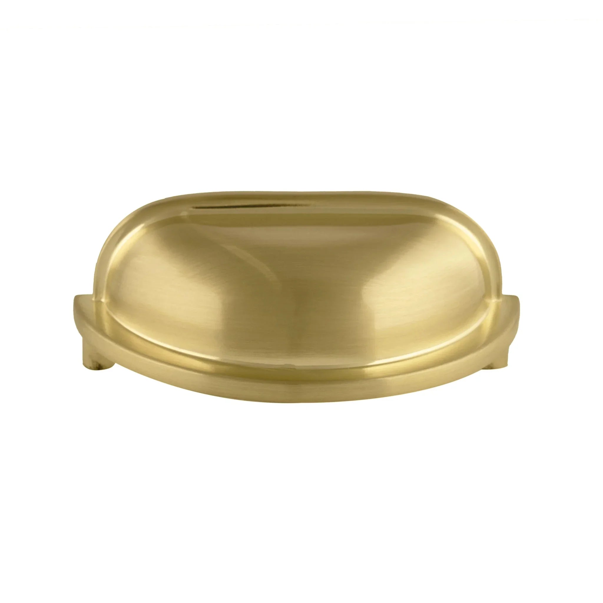 Mantara Exedra Pull Knob Matte Z-0003 is a modern zinc alloy knob in gold ideal for furniture and drawers.