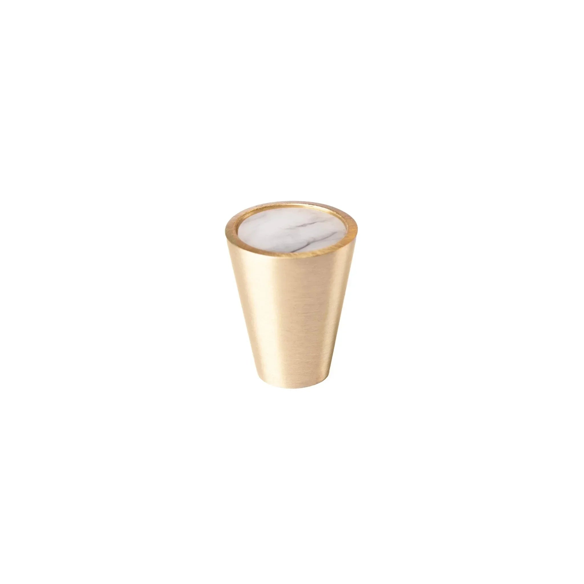 Mantara M-0006 gemstone knob marble knob with polished finish, ideal for kitchen, cabinet, and drawer use.
