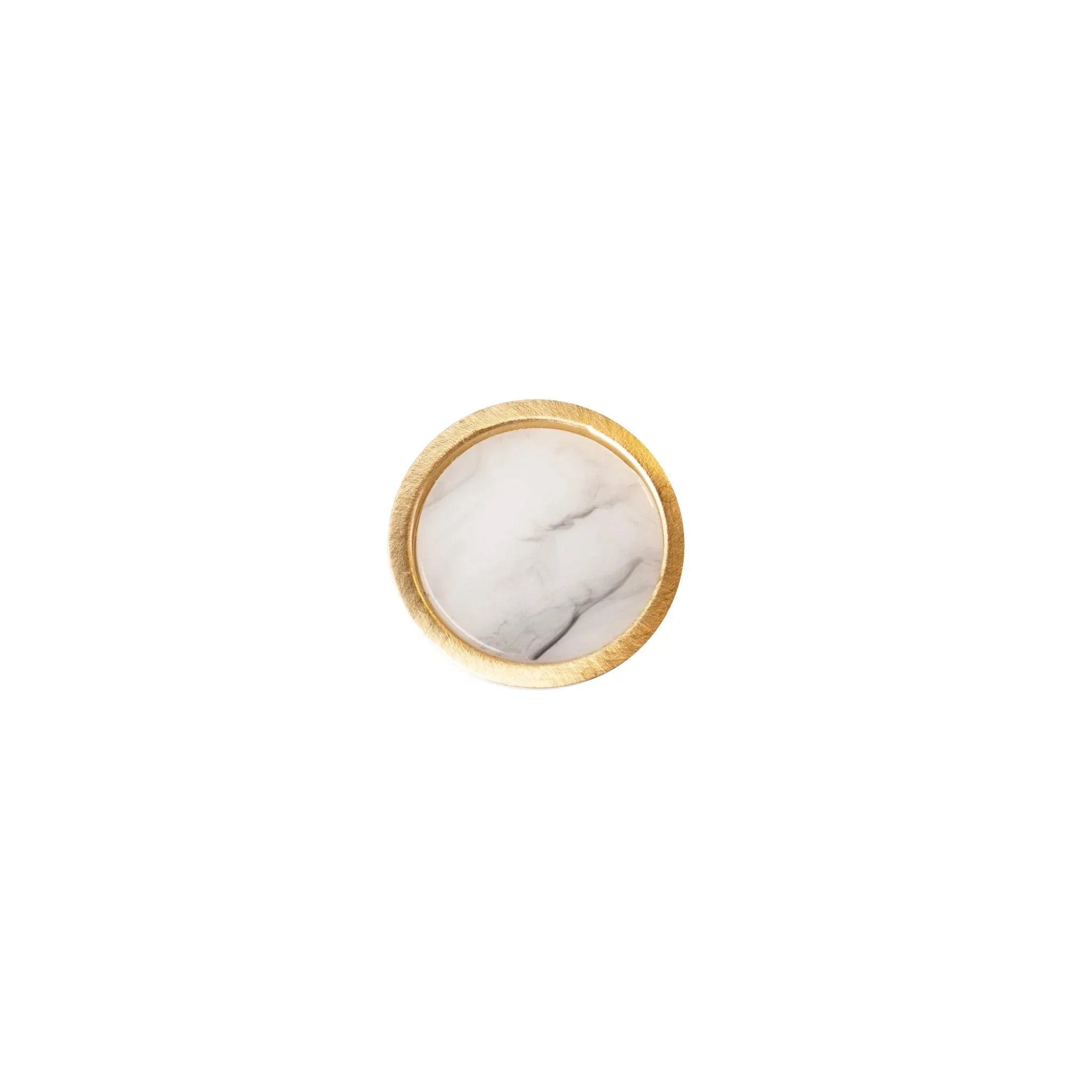 Mantara M-0006 gemstone knob marble knob with polished finish, ideal for kitchen, cabinet, and drawer use.