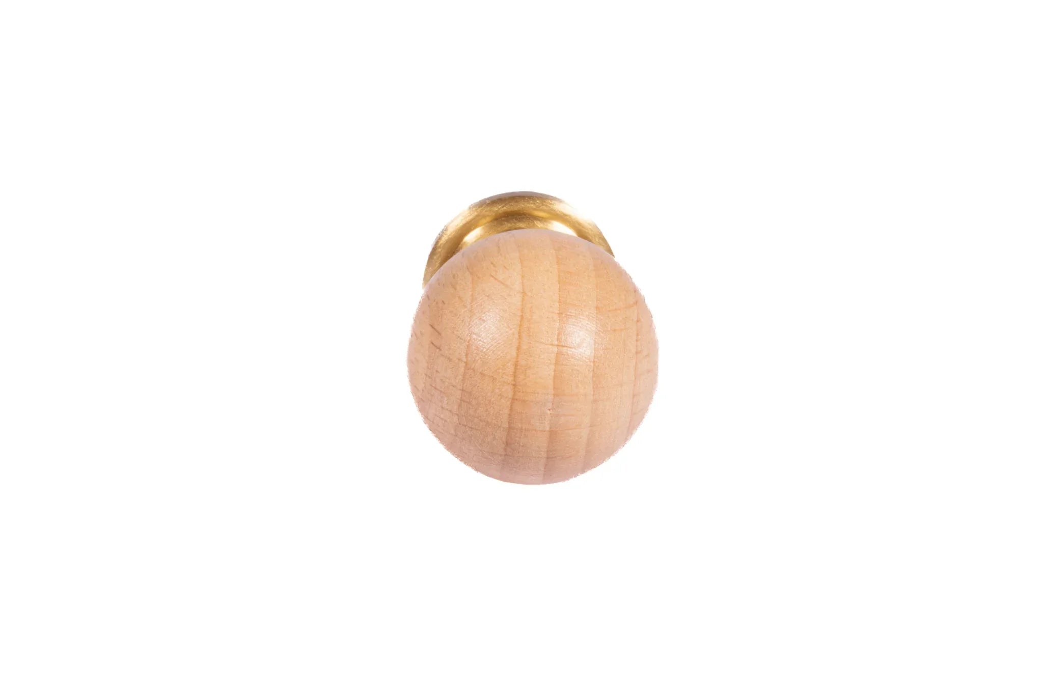 Mantara Globe Knob W-0049 is a modern beech wood knob, ideal for kitchen drawers, dresser drawers.