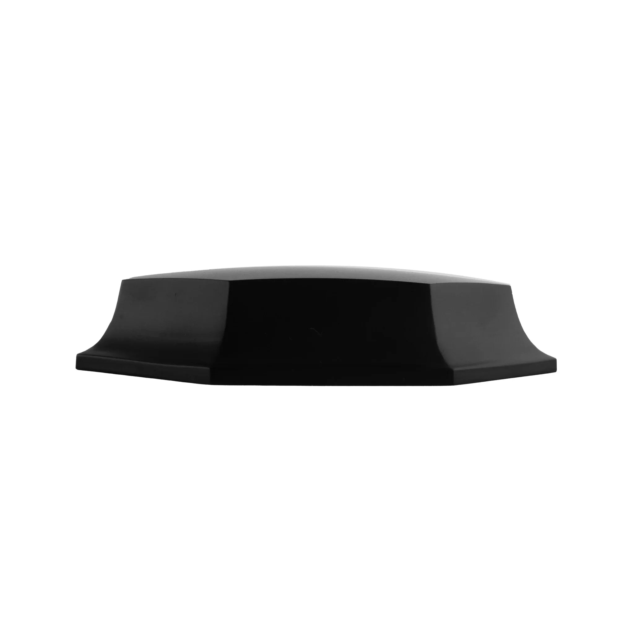 Mantara Hexa Pull Handle B-0101 is a modern brass handle in brushed black ideal for drawers, cupboards, and cabinets.