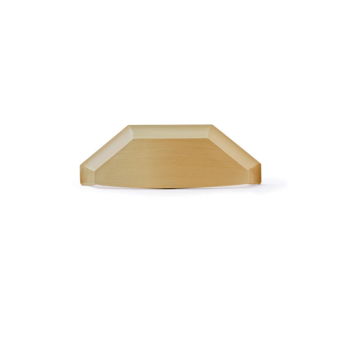Mantara Hexa Pull Handle B-0101 is a modern brass handle in brushed gold ideal for drawers, cupboards, and cabinets.