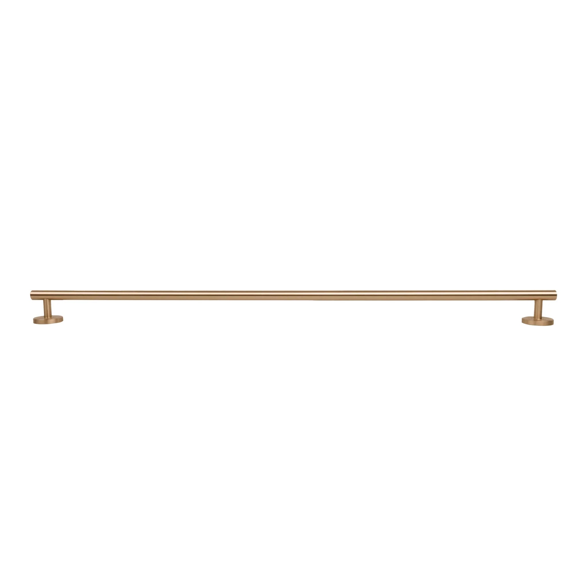 Mantara Holistic Handle B-0073 is a modern gold brushed brass handle, ideal for wardrobes, doors, cabinets, and bathrooms.