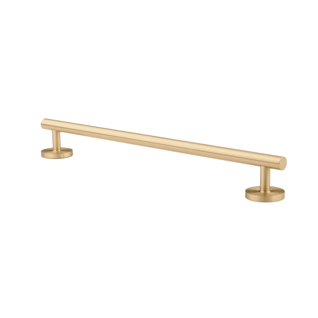 Mantara Holistic Handle B-0073 is a modern gold brushed brass handle, ideal for wardrobes, doors, cabinets, and bathrooms.