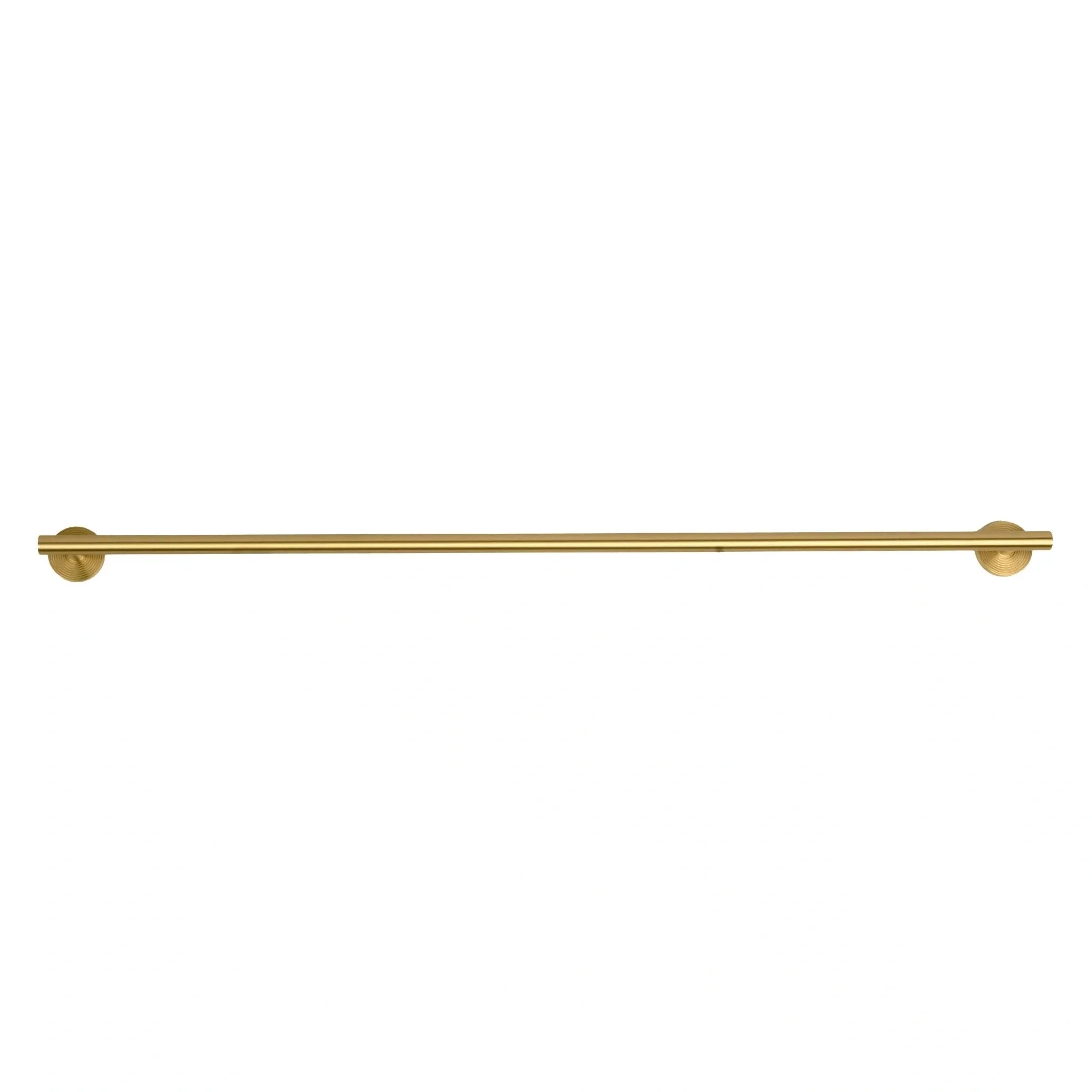Mantara Holistic Handle B-0073 is a modern gold brushed brass handle, ideal for wardrobes, doors, cabinets, and bathrooms.