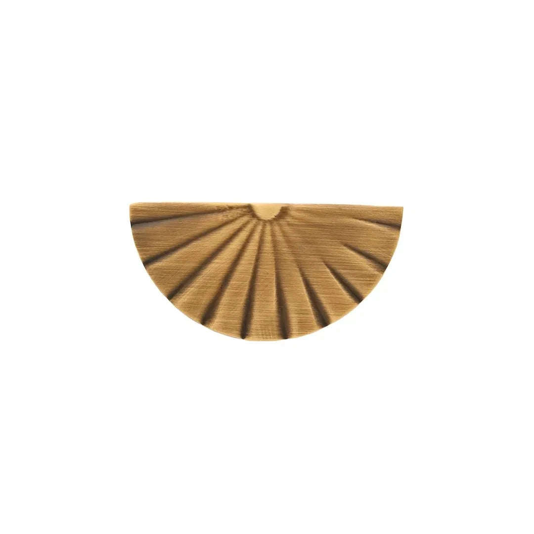 The Mantara B-0029 Kanti Knob is a modern brass knob in brushed gold and bronze, ideal for doors, kitchens, and cabinets.