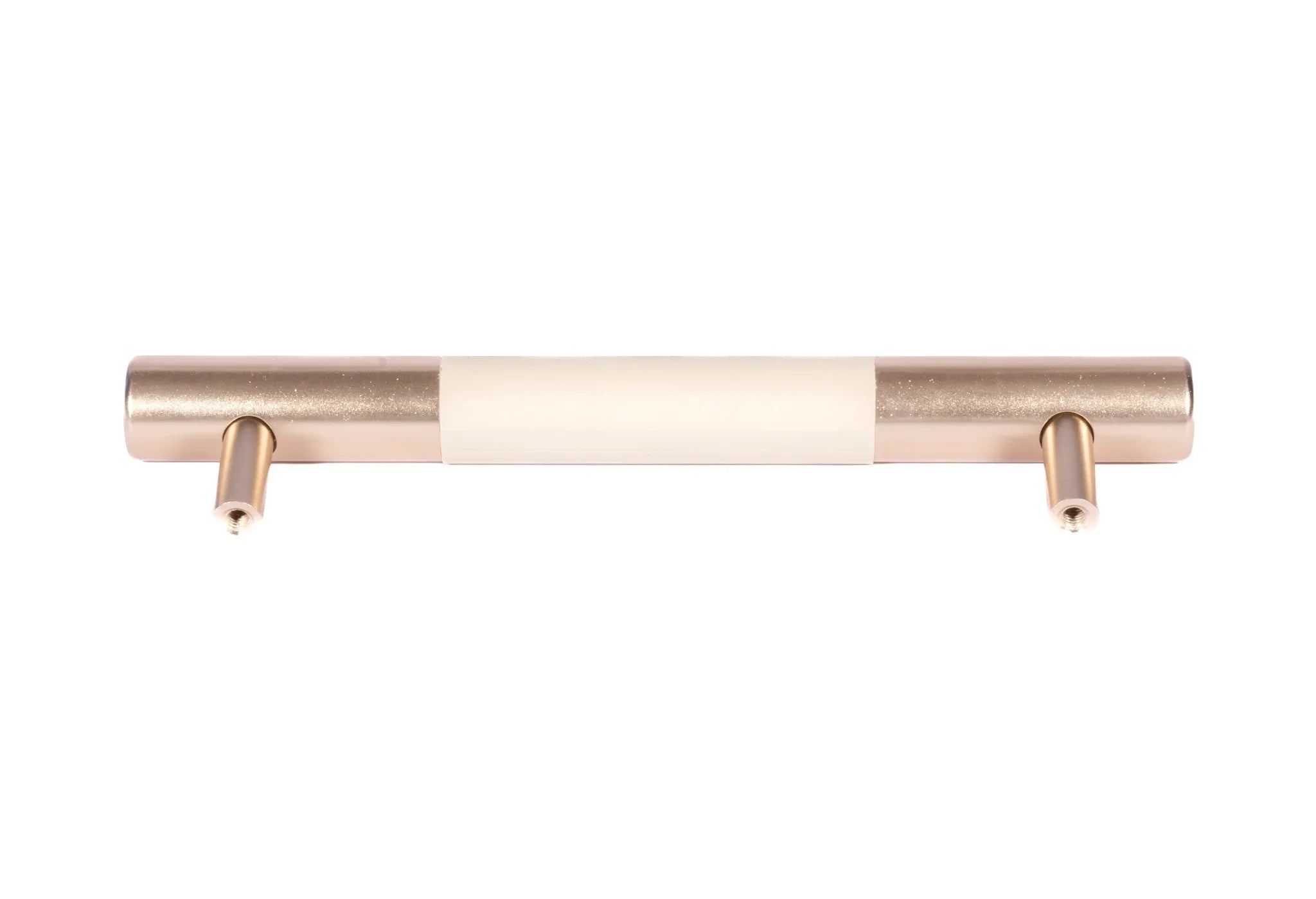 The Mantara L-0010 Lyra Handle is a modern aluminium + leather handle in white, ideal for kitchens, cabinets, and wardrobes.