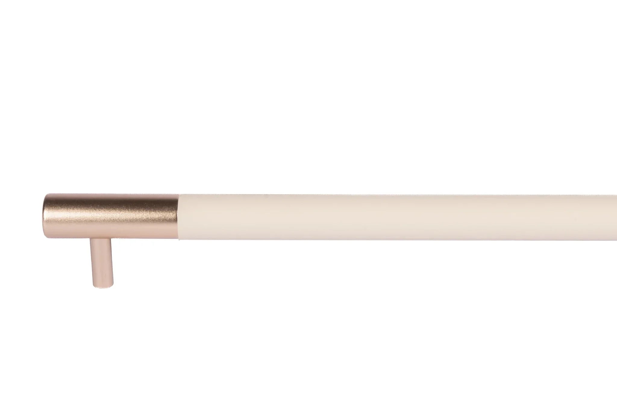 The Mantara L-0010 Lyra Handle is a modern aluminium + leather handle in white, ideal for kitchens, cabinets, and wardrobes.