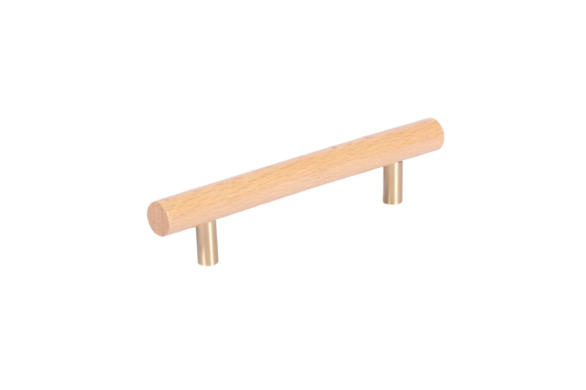Mantara Madera Handle W-0052 is a modern beech wood handle, ideal for kitchen drawers, dresser drawers.