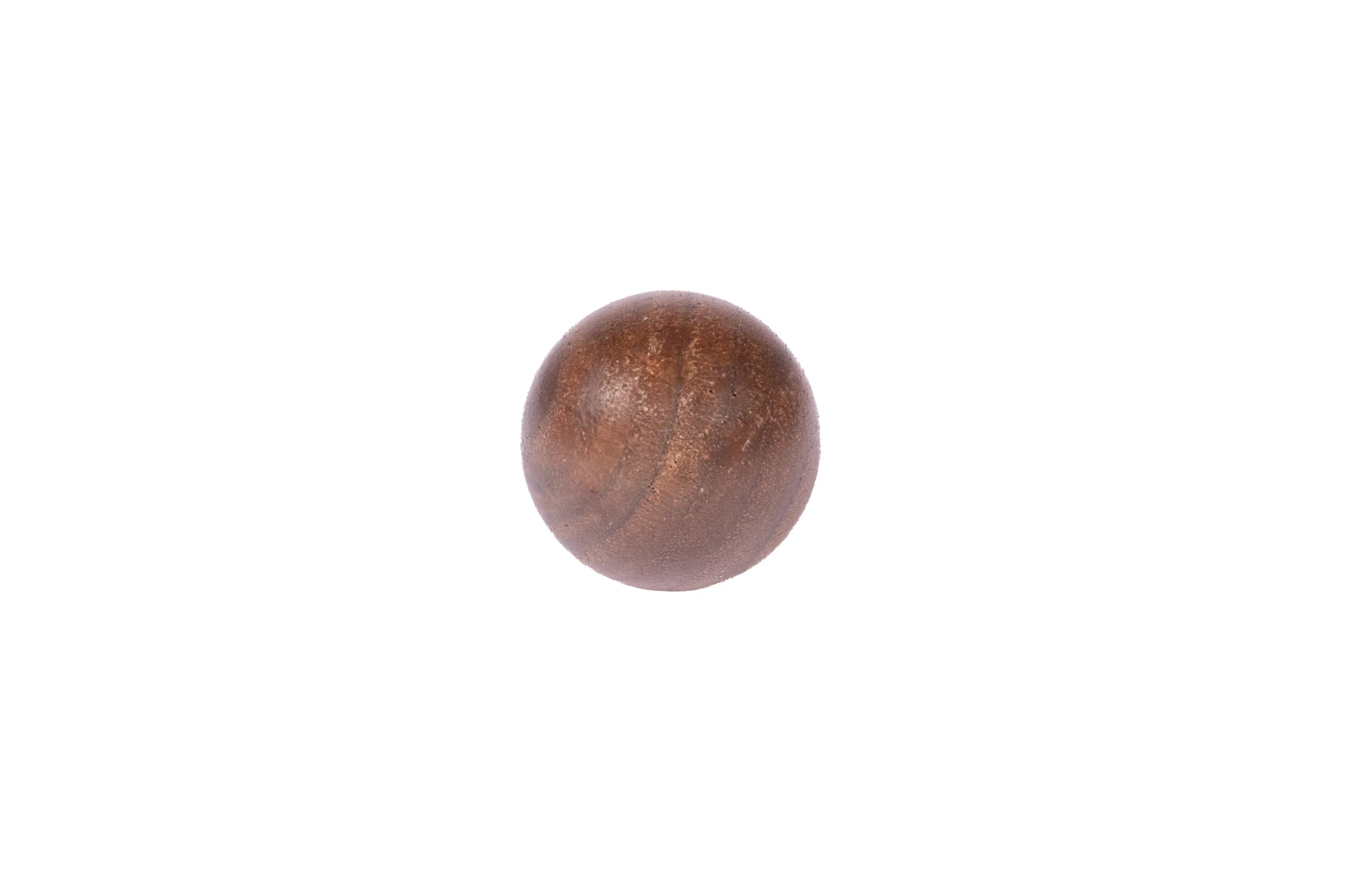 Mantara Mahara Knob W-0055 is a modern walnut wood knob with brushed finish, ideal for kitchen and dresser drawers.