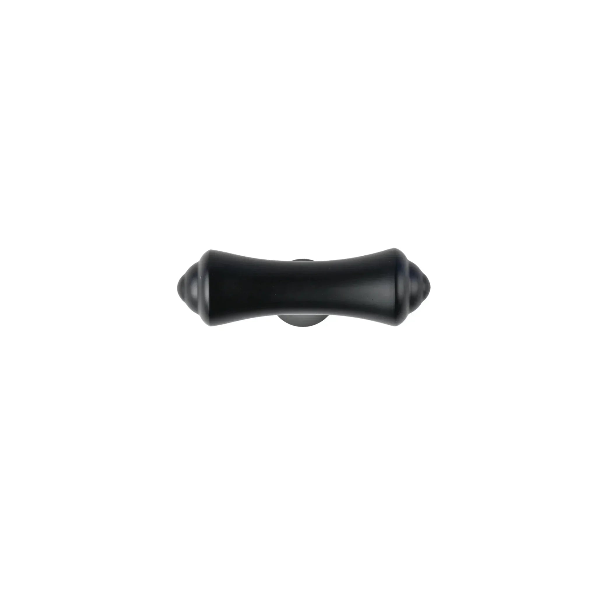 Mantara Raphael Handle B-0068 is a modern brushed brass handle in black, ideal for kitchens, drawers, and wardrobes.