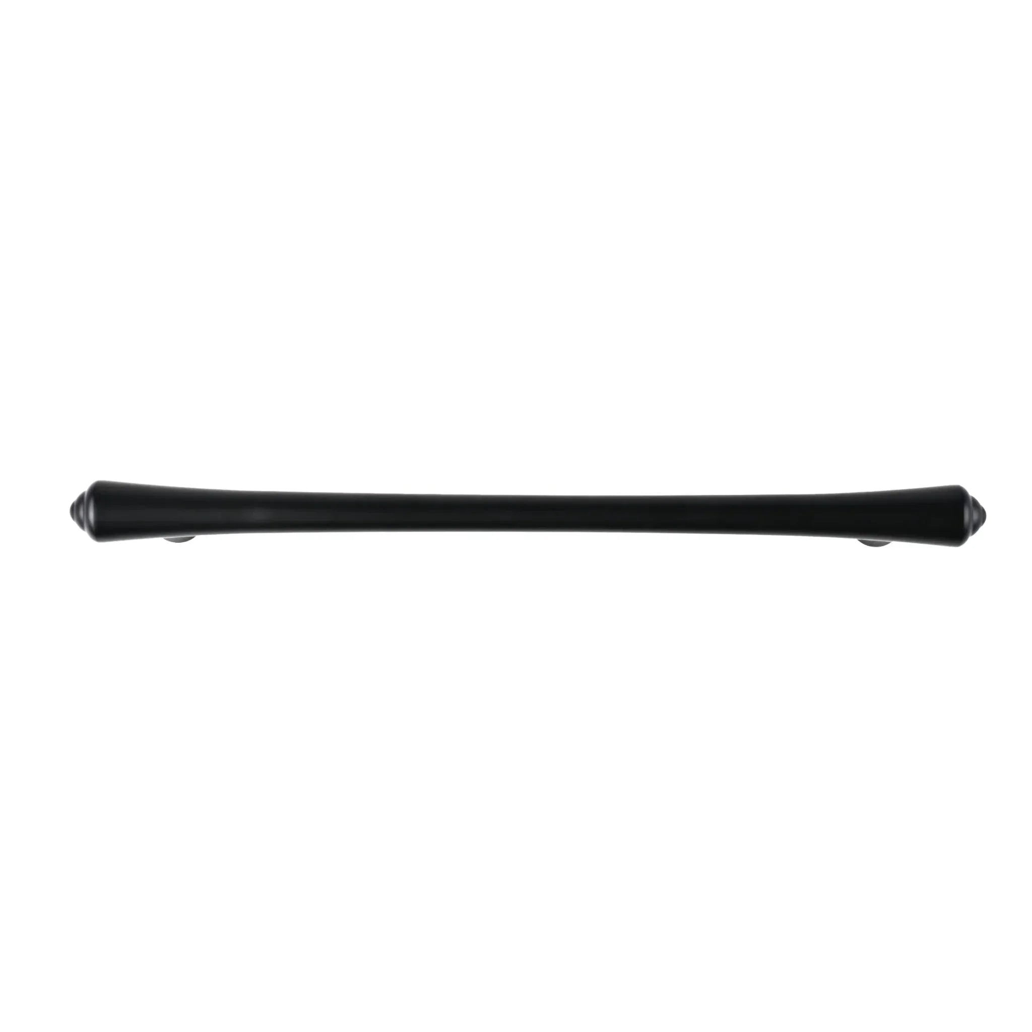 Mantara Raphael Handle B-0068 is a modern brushed brass handle in black, ideal for kitchens, drawers, and wardrobes.