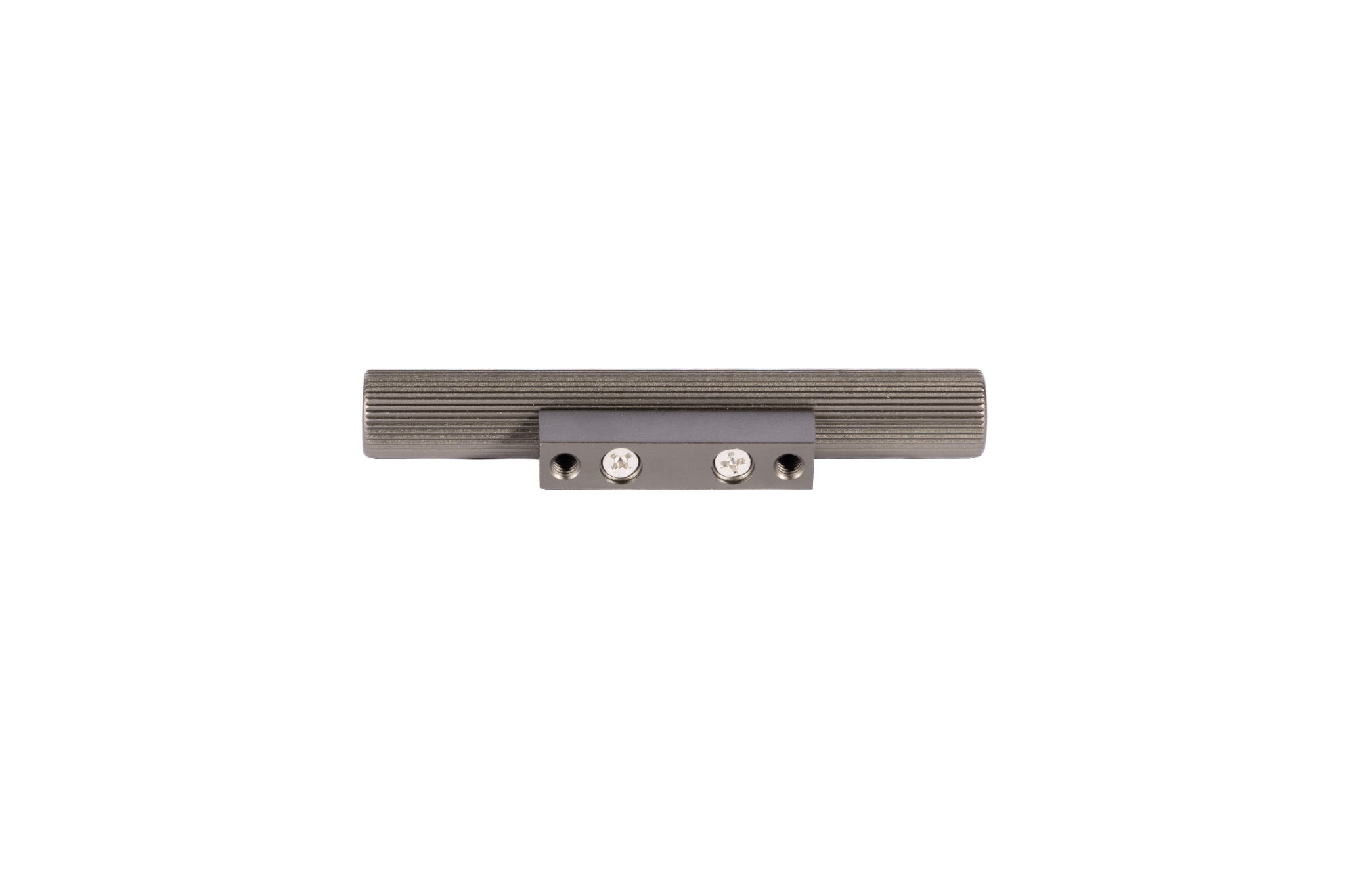 Mara handle AL-0012, grey aluminum, L90mm CC32mm, brushed finish, for wardrobes & cabinets by Mantara